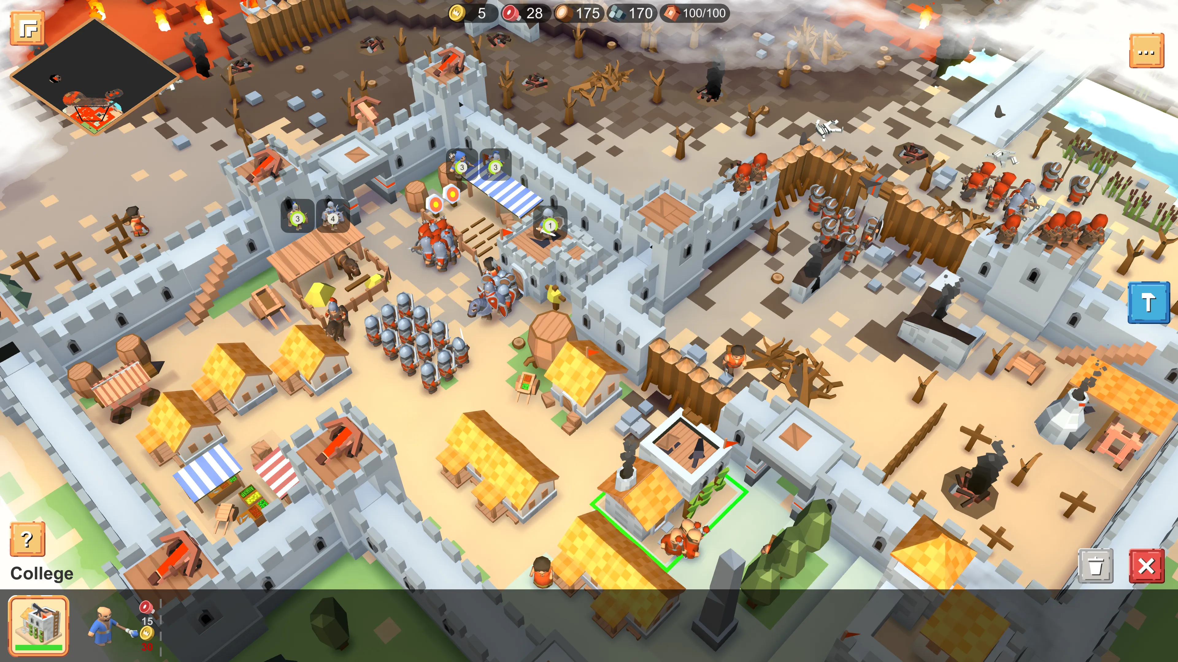 RTS Siege Up! - Medieval War | Indus Appstore | Screenshot