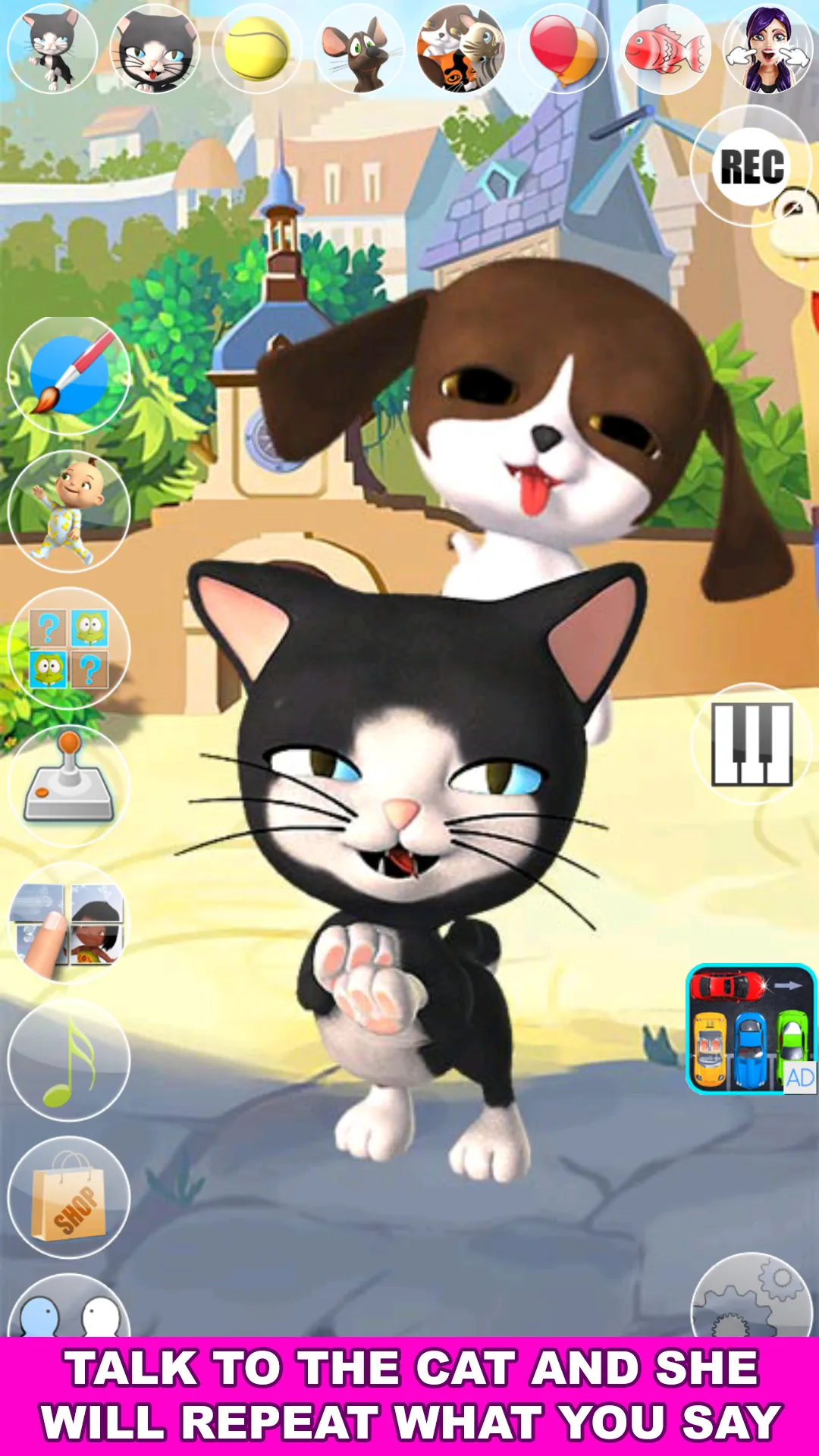 Talking Cat and Dog Kids Games | Indus Appstore | Screenshot