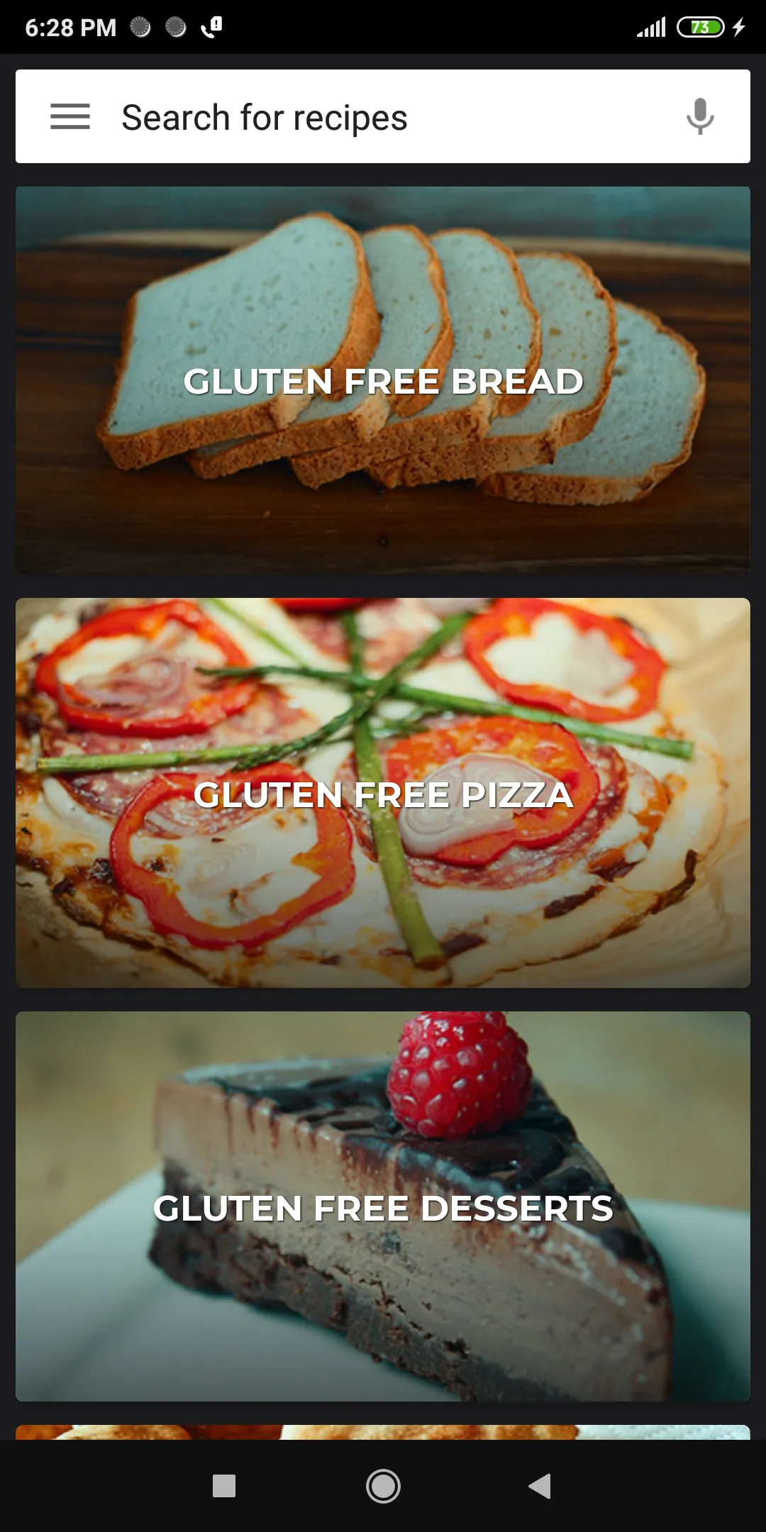 Gluten Less Recipes | Indus Appstore | Screenshot