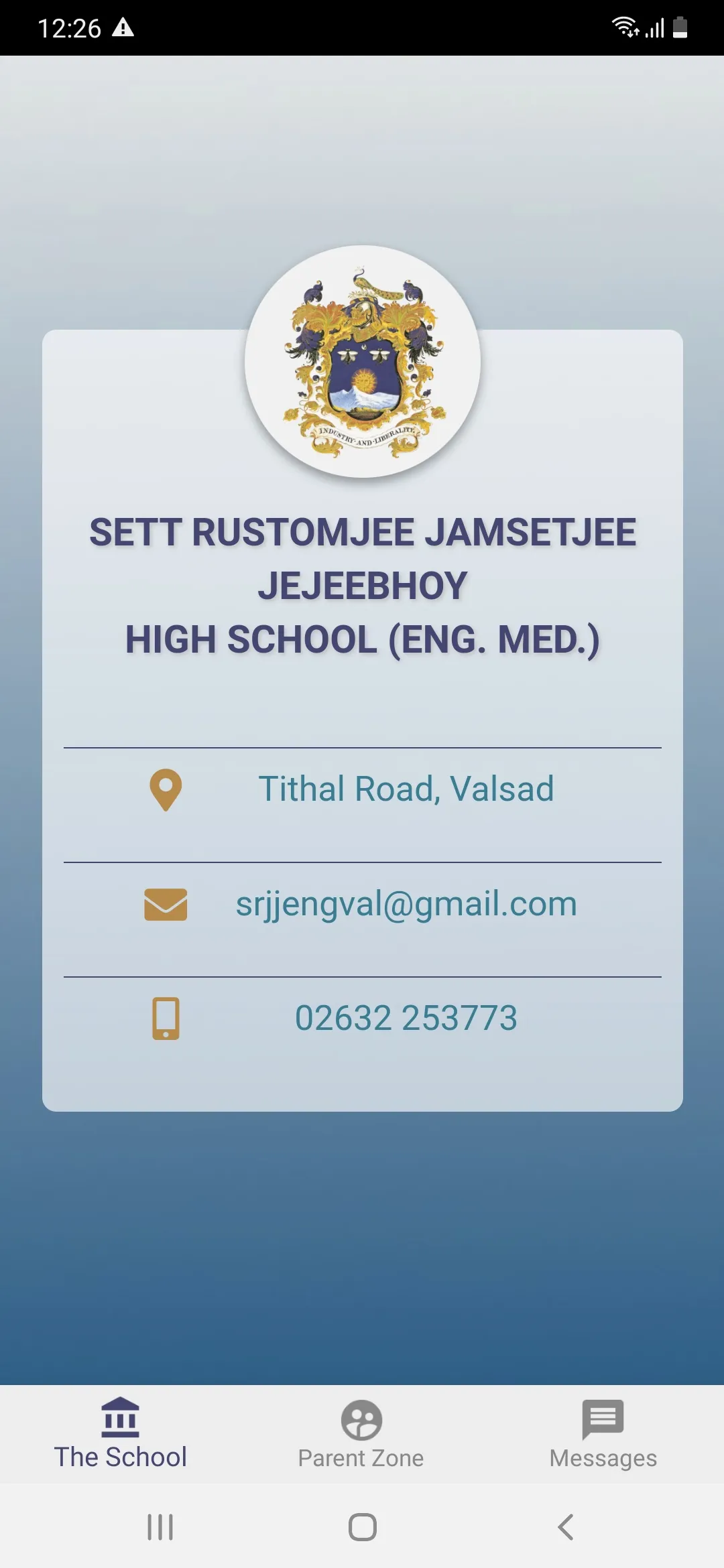 Sett RJJ English Medium School | Indus Appstore | Screenshot