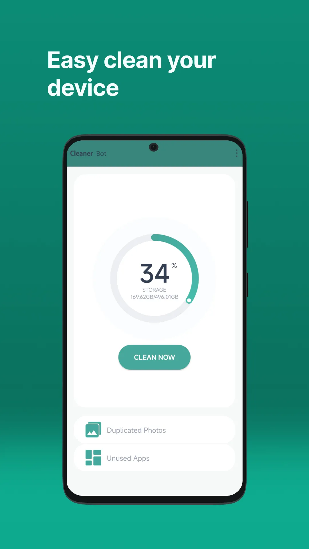 Cleaner Bot - Storage cleaner | Indus Appstore | Screenshot