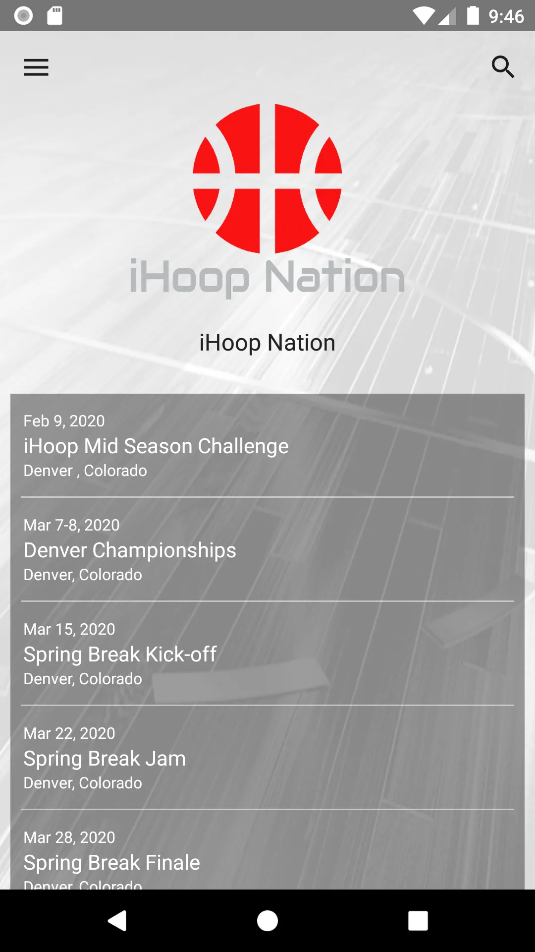 iHoop Nation | Indus Appstore | Screenshot