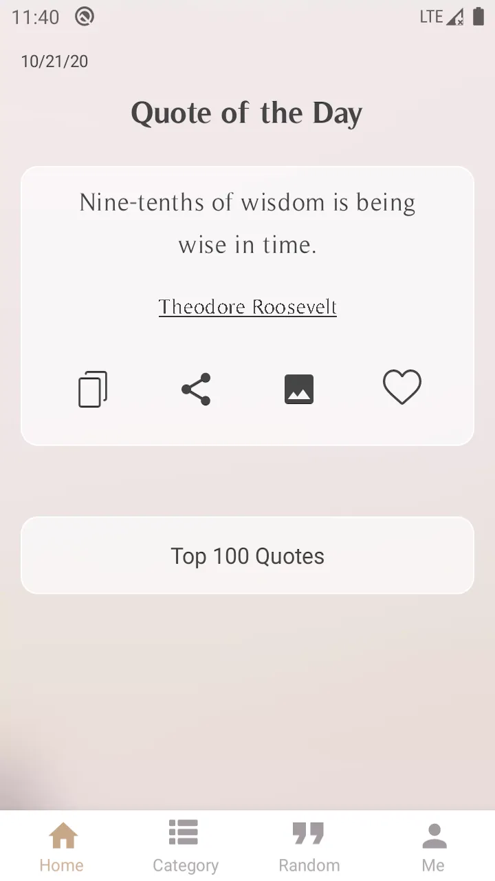 Famous Quotes & Inspirations | Indus Appstore | Screenshot