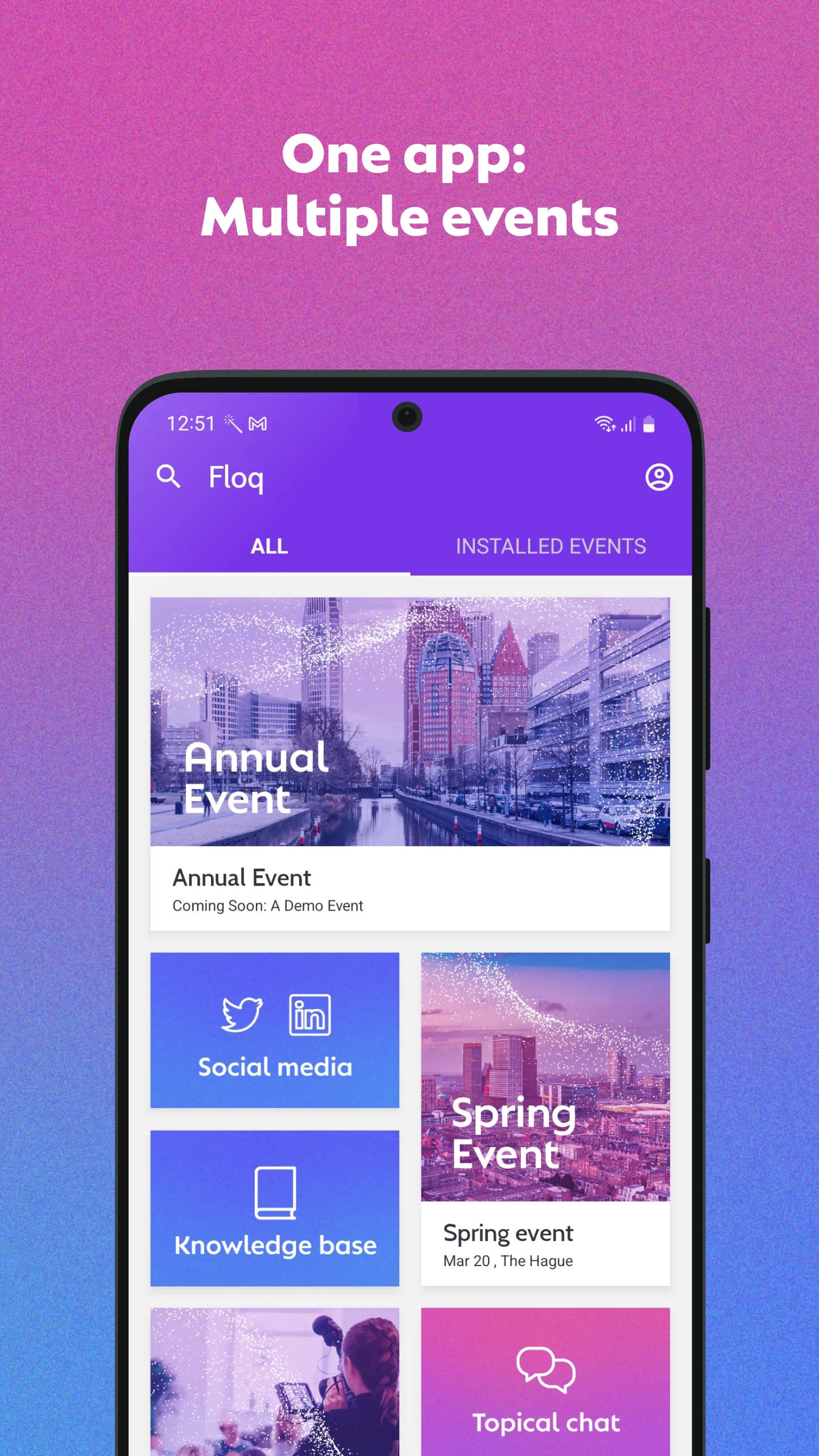 Floq by Conference Compass | Indus Appstore | Screenshot