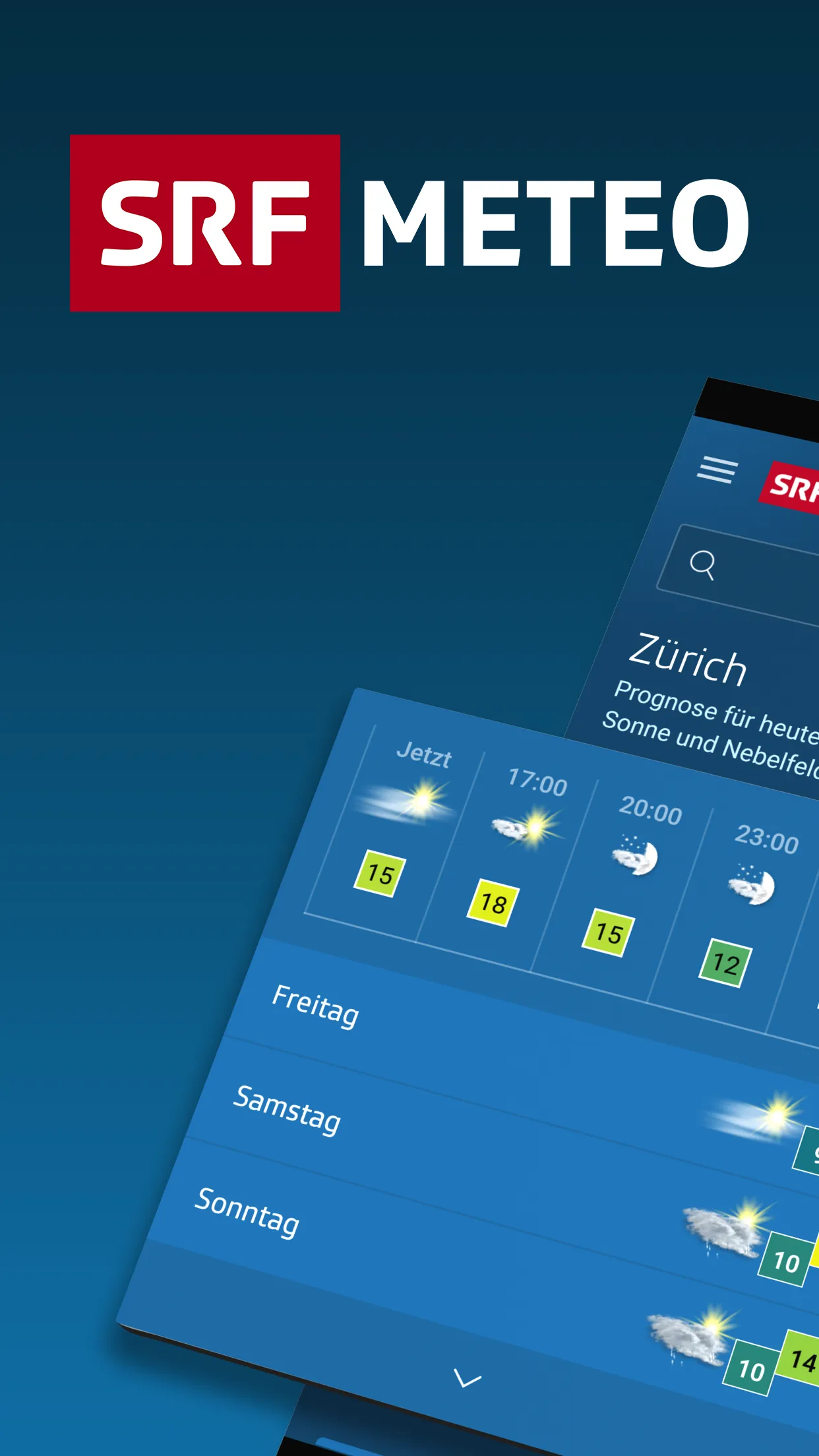 SRF Meteo - Wetter Schweiz | Indus Appstore | Screenshot