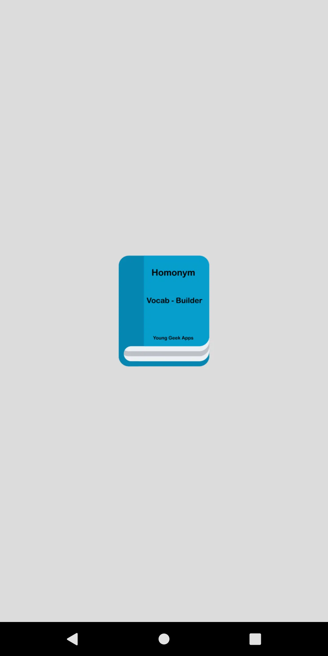 Vocab Builder -  Homonym (Conf | Indus Appstore | Screenshot