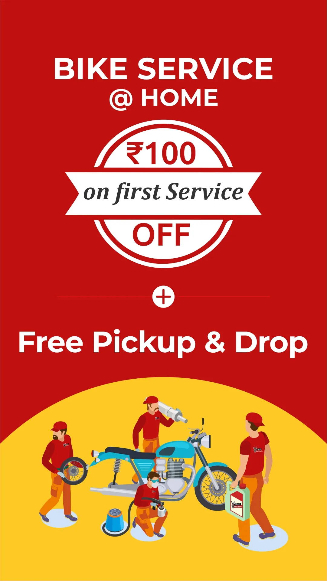 Apna Mechanic Bike Service App | Indus Appstore | Screenshot