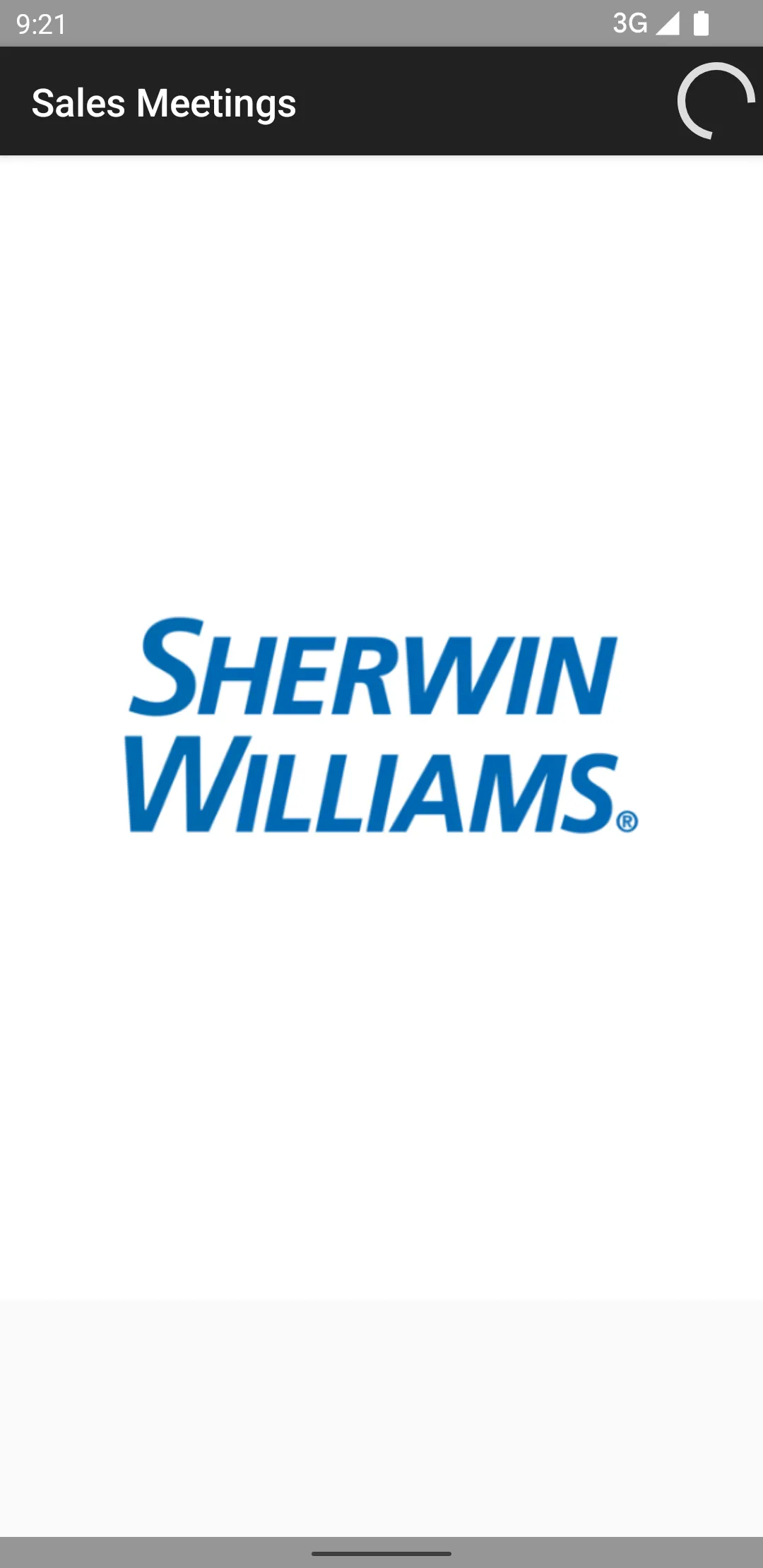 Sherwin-Williams Sales Meeting | Indus Appstore | Screenshot