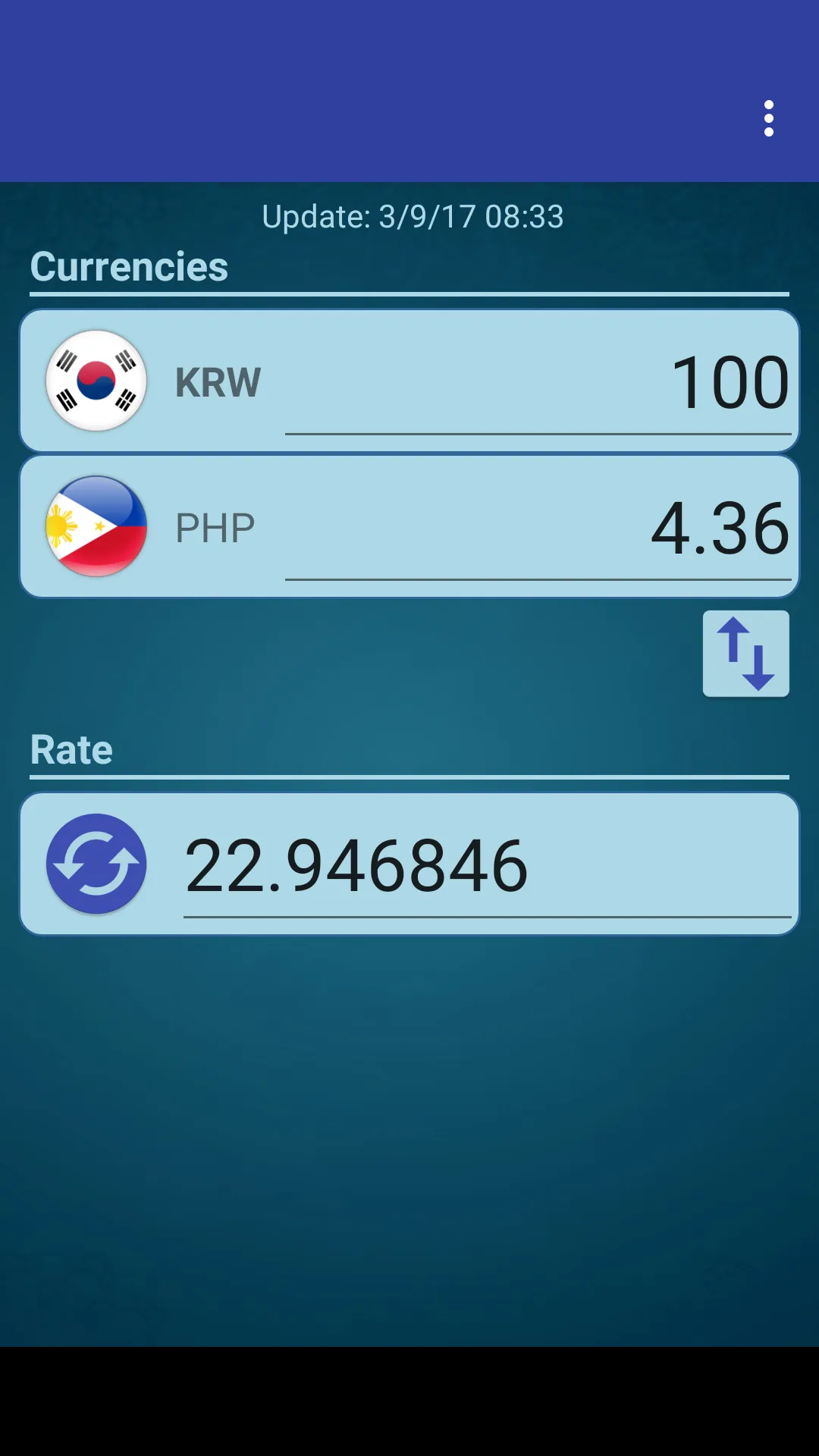 S Korea Won x Philippine Peso | Indus Appstore | Screenshot