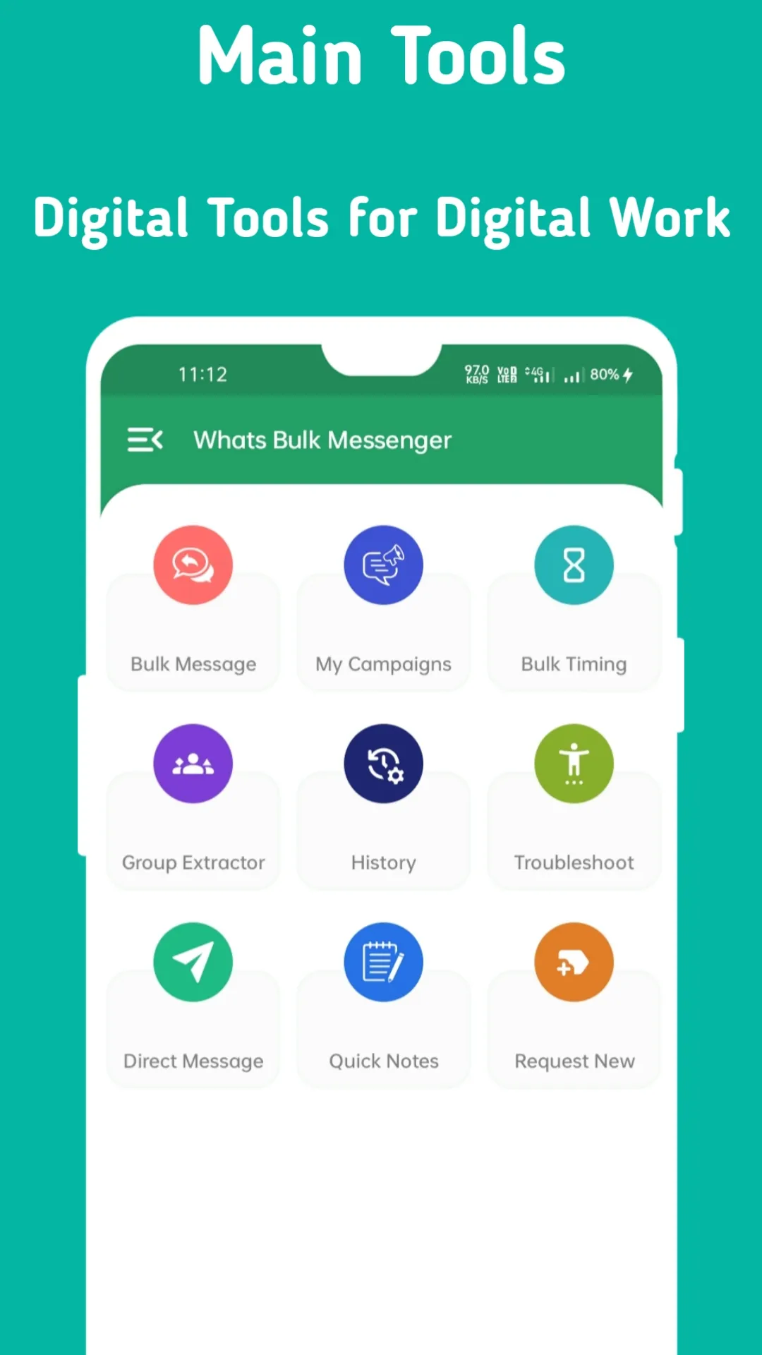 Hive Bulk Sender - For WaPromo | Indus Appstore | Screenshot