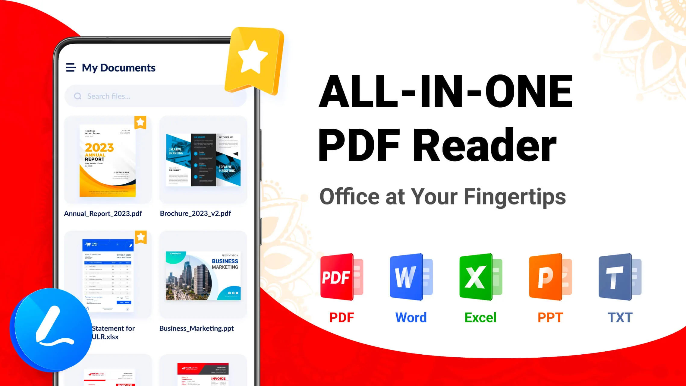 PDF Reader - PDF Viewer | Indus Appstore | Screenshot