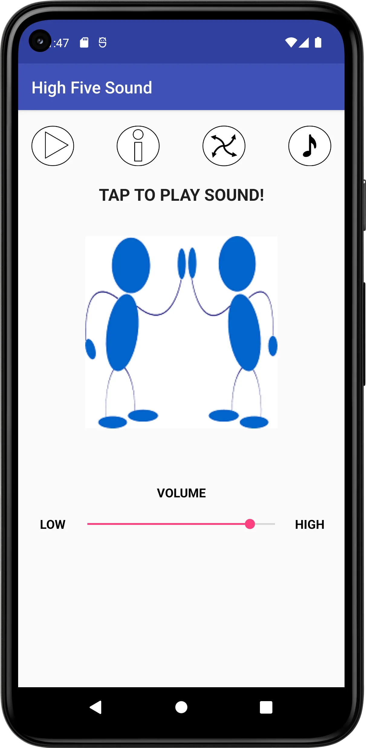 High Five Sound | Indus Appstore | Screenshot