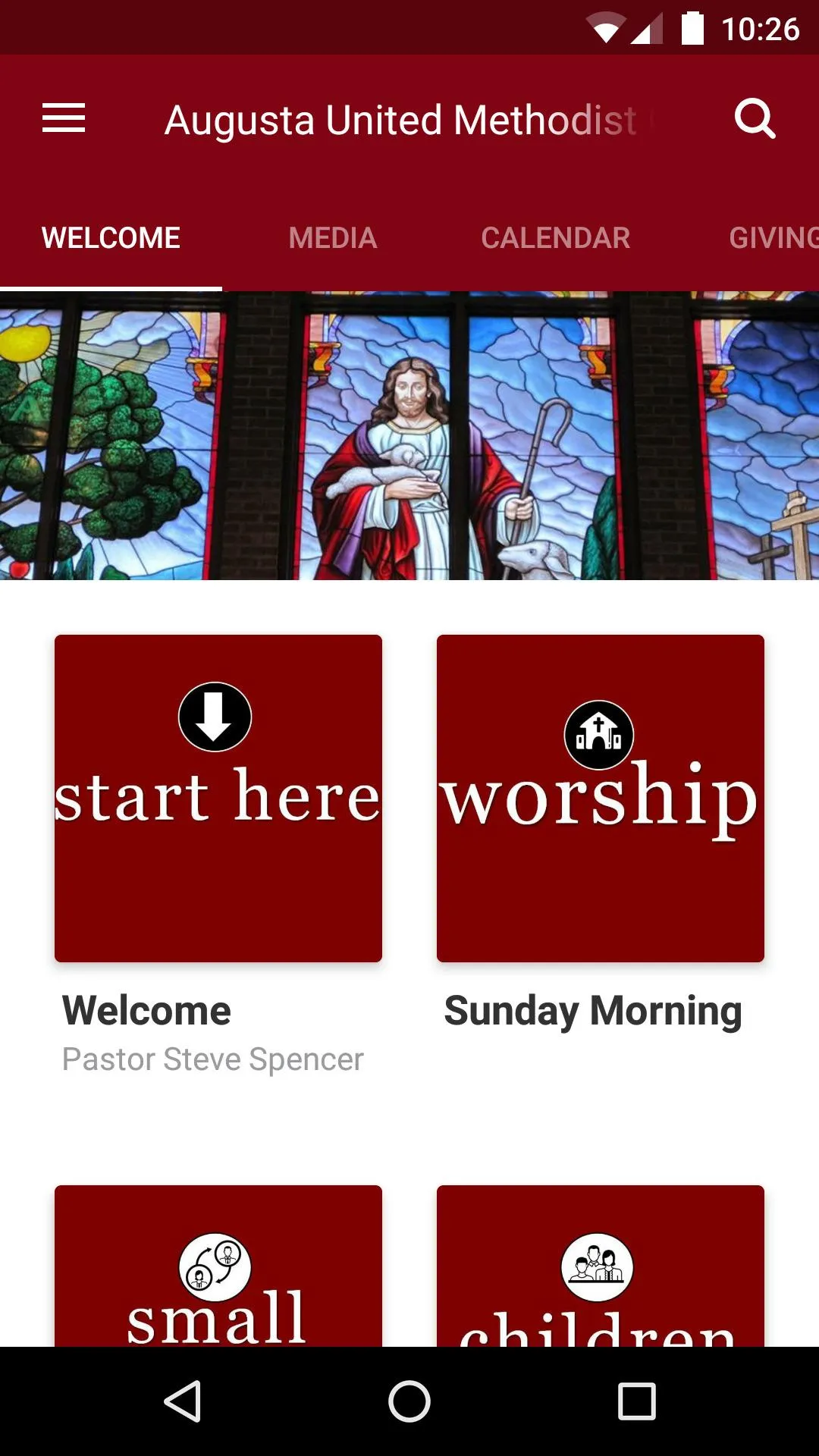 Augusta United Methodist | Indus Appstore | Screenshot