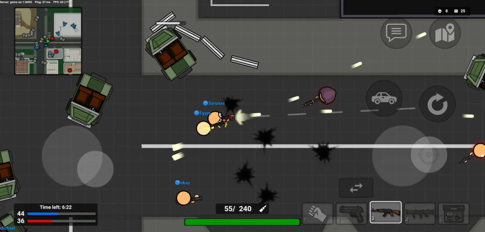 BattleDudes.io Online Shooter | Indus Appstore | Screenshot