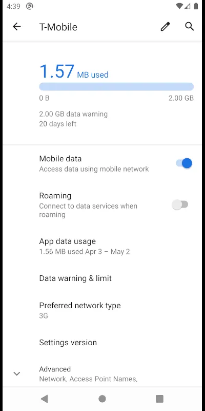 Set Mobile Data | Indus Appstore | Screenshot