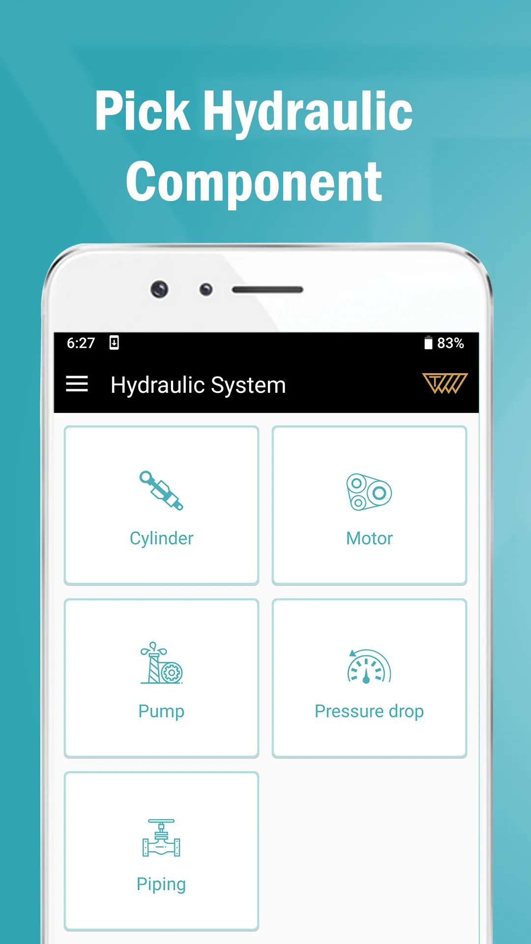 Hydraulic System Calculator | Indus Appstore | Screenshot