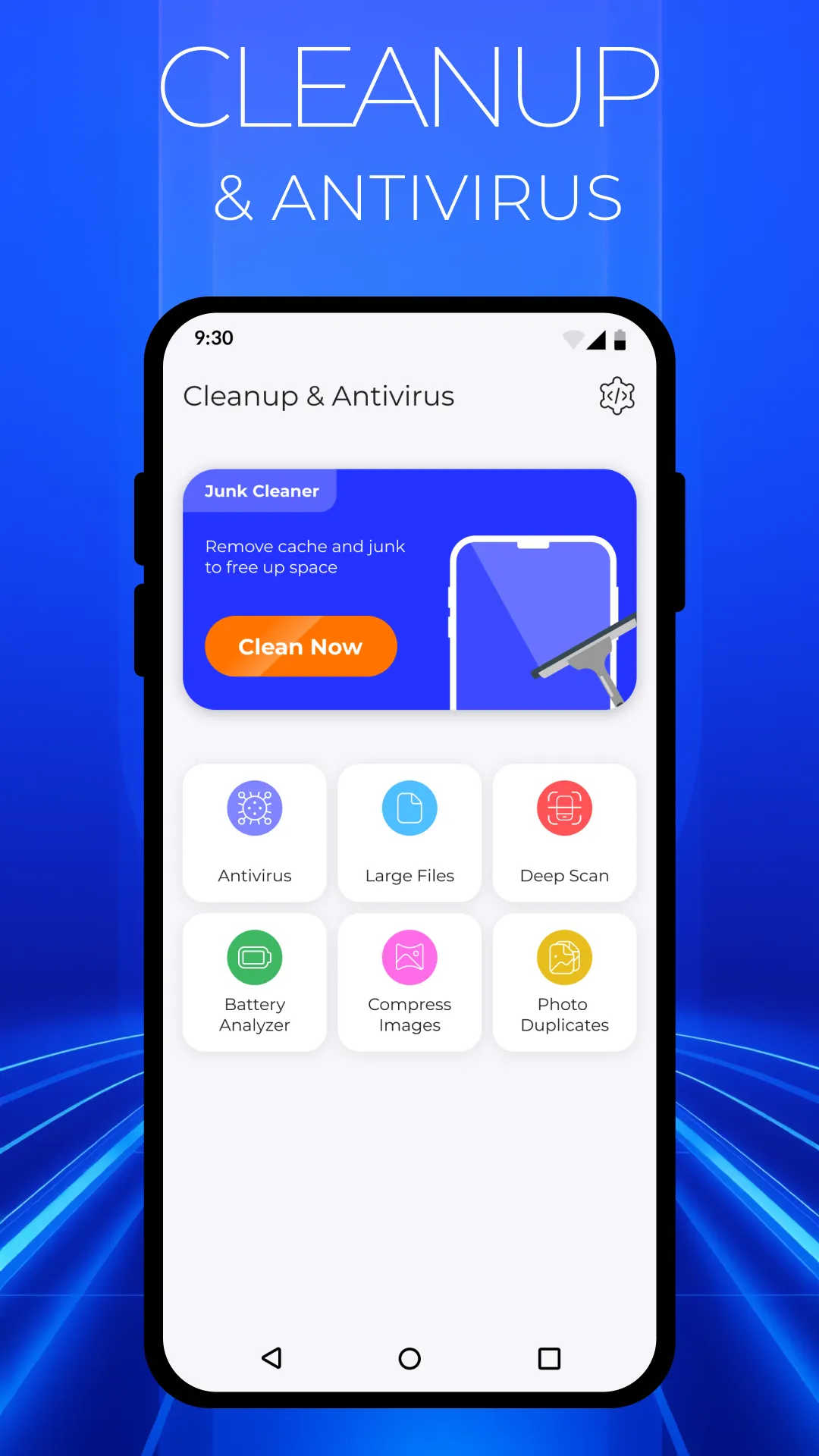 Supernova Cleanup & Antivirus | Indus Appstore | Screenshot