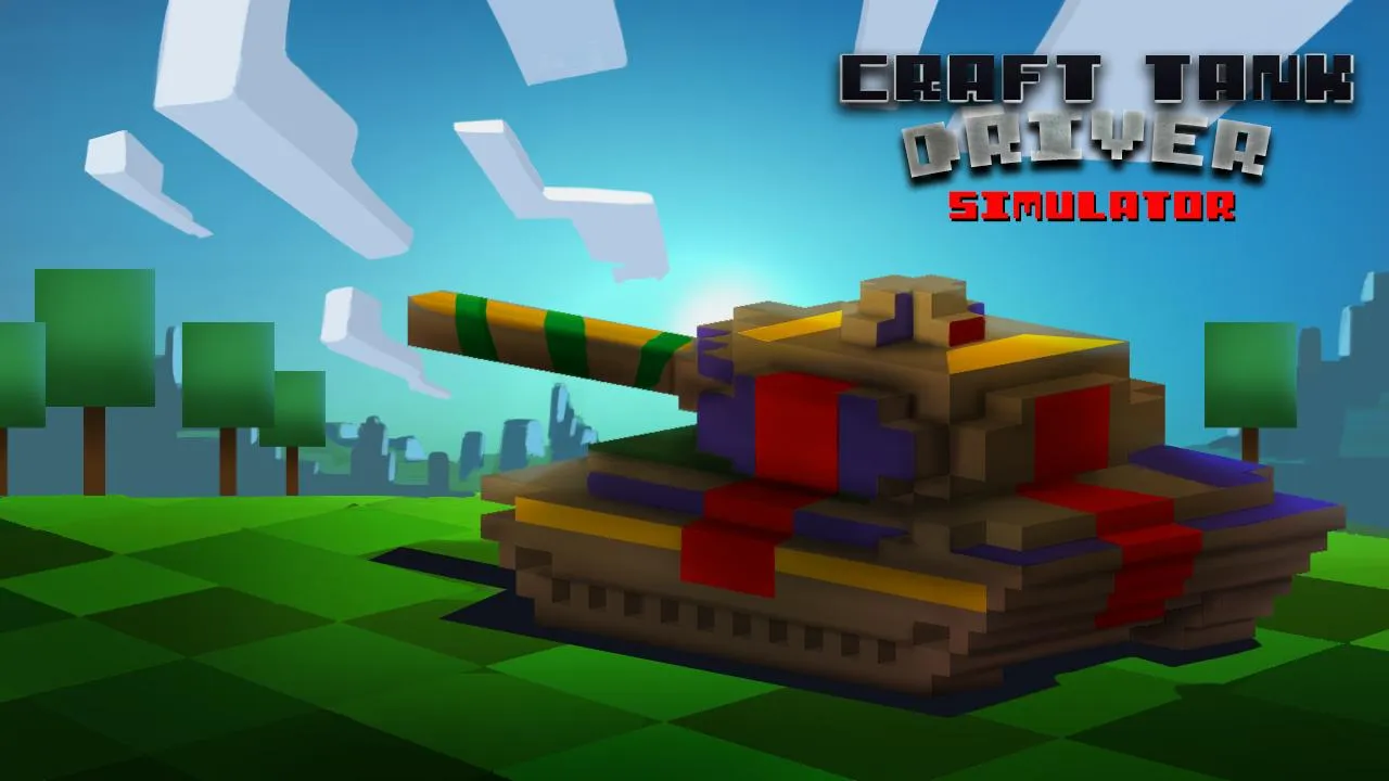 Control Tank 3D Pixel Simulatr | Indus Appstore | Screenshot