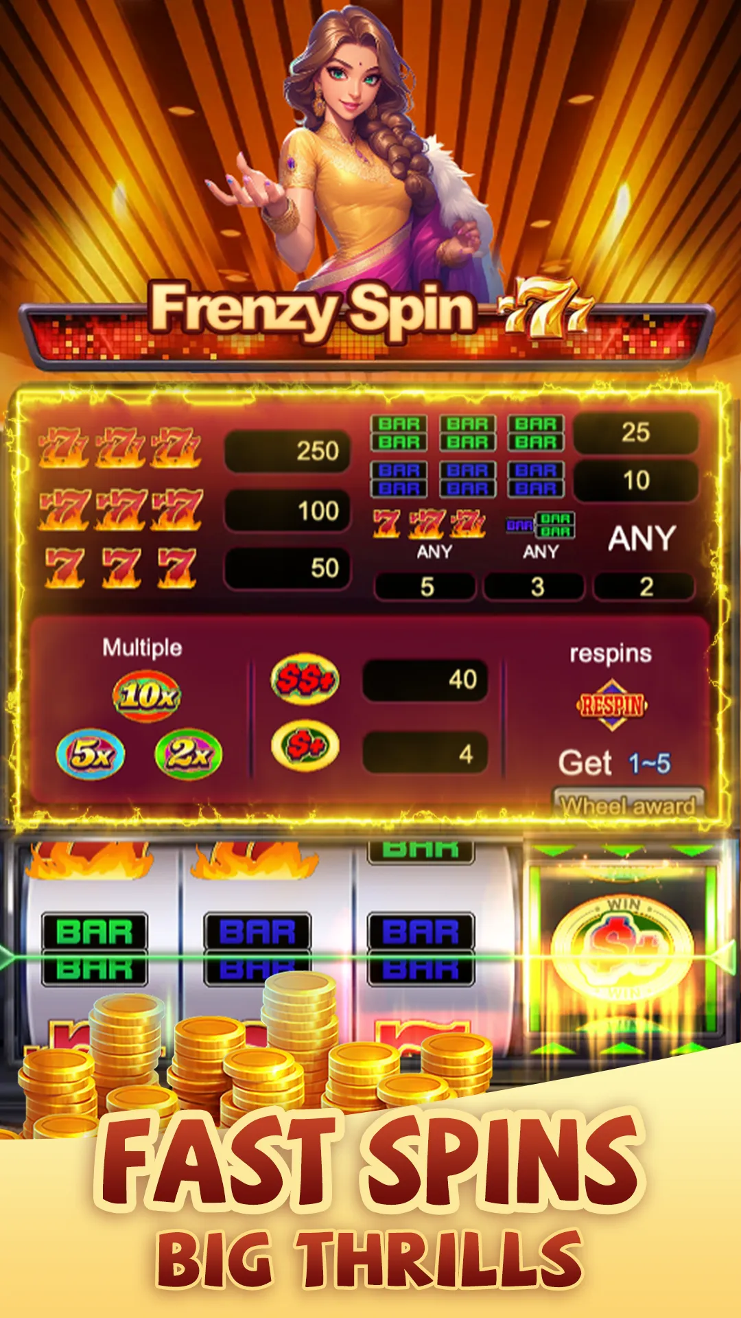 Frenzy Spin 777 | Indus Appstore | Screenshot