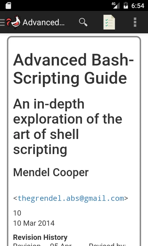 Advanced Bash Scripting Guide | Indus Appstore | Screenshot