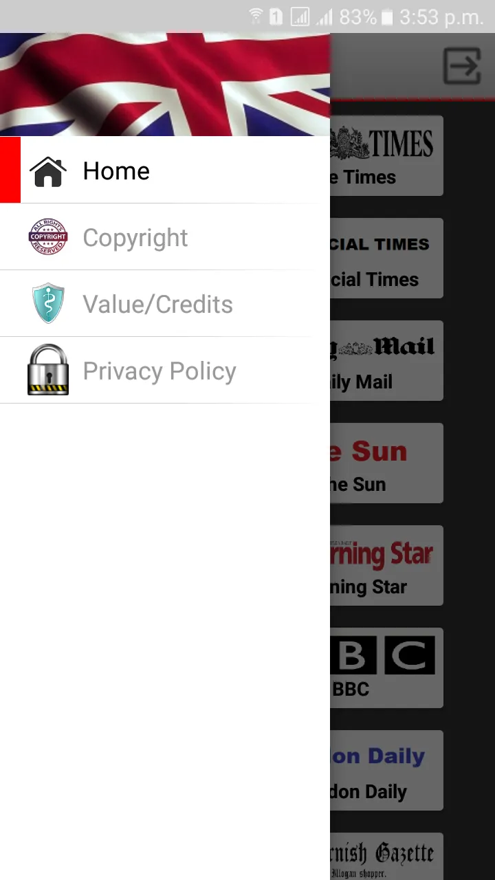 UK Newspapers | Indus Appstore | Screenshot