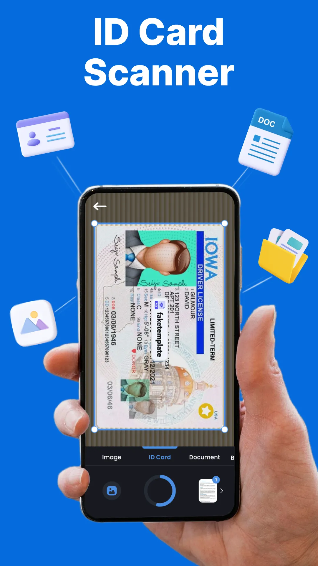 ID Card Scanner and ID Scanner | Indus Appstore | Screenshot
