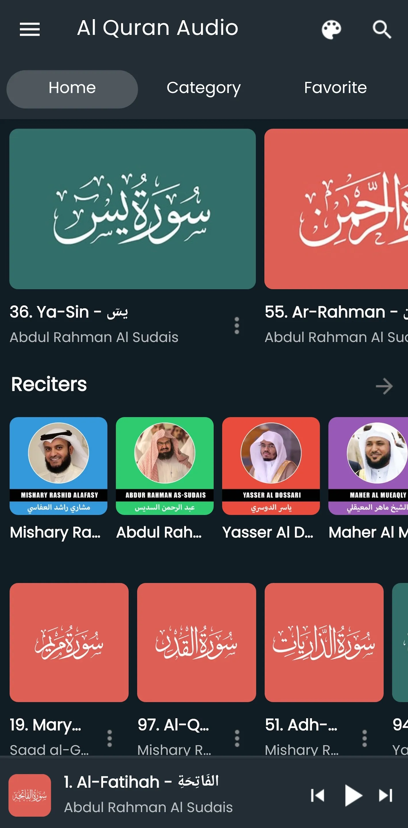 Al Quran Mp3 - القرأن الكريم‎ | Indus Appstore | Screenshot