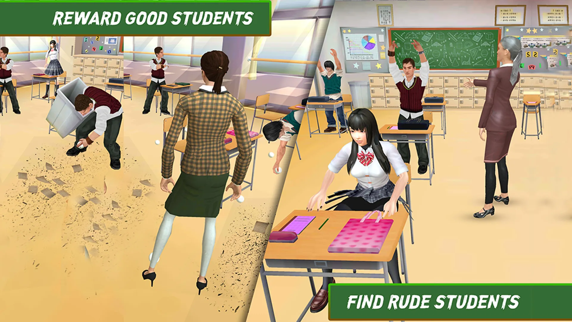 School Intelligent Teacher 3D | Indus Appstore | Screenshot