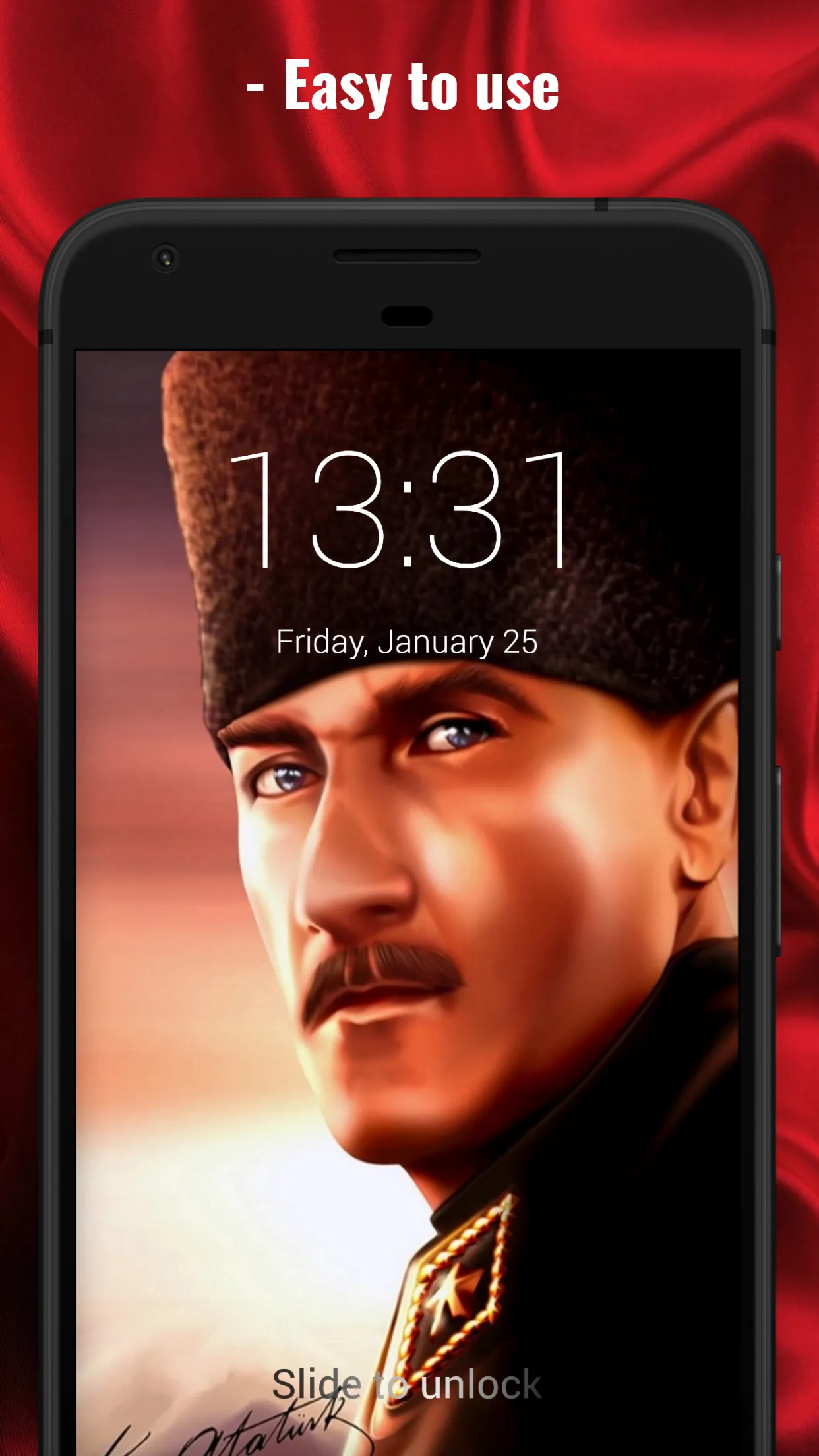 Mustafa Kemal Ataturk Locker | Indus Appstore | Screenshot