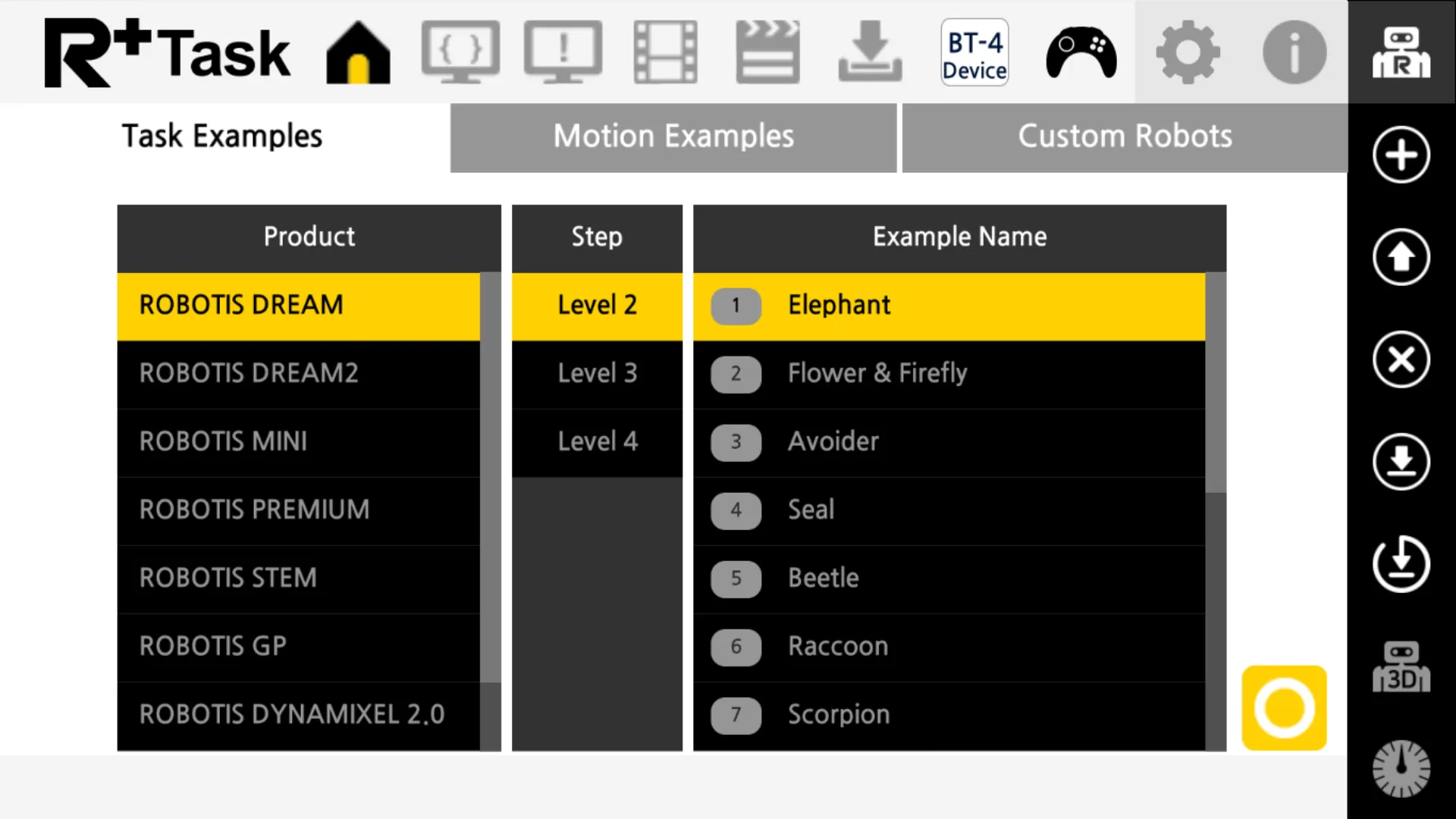 R+m.Task 3.0 (ROBOTIS) | Indus Appstore | Screenshot