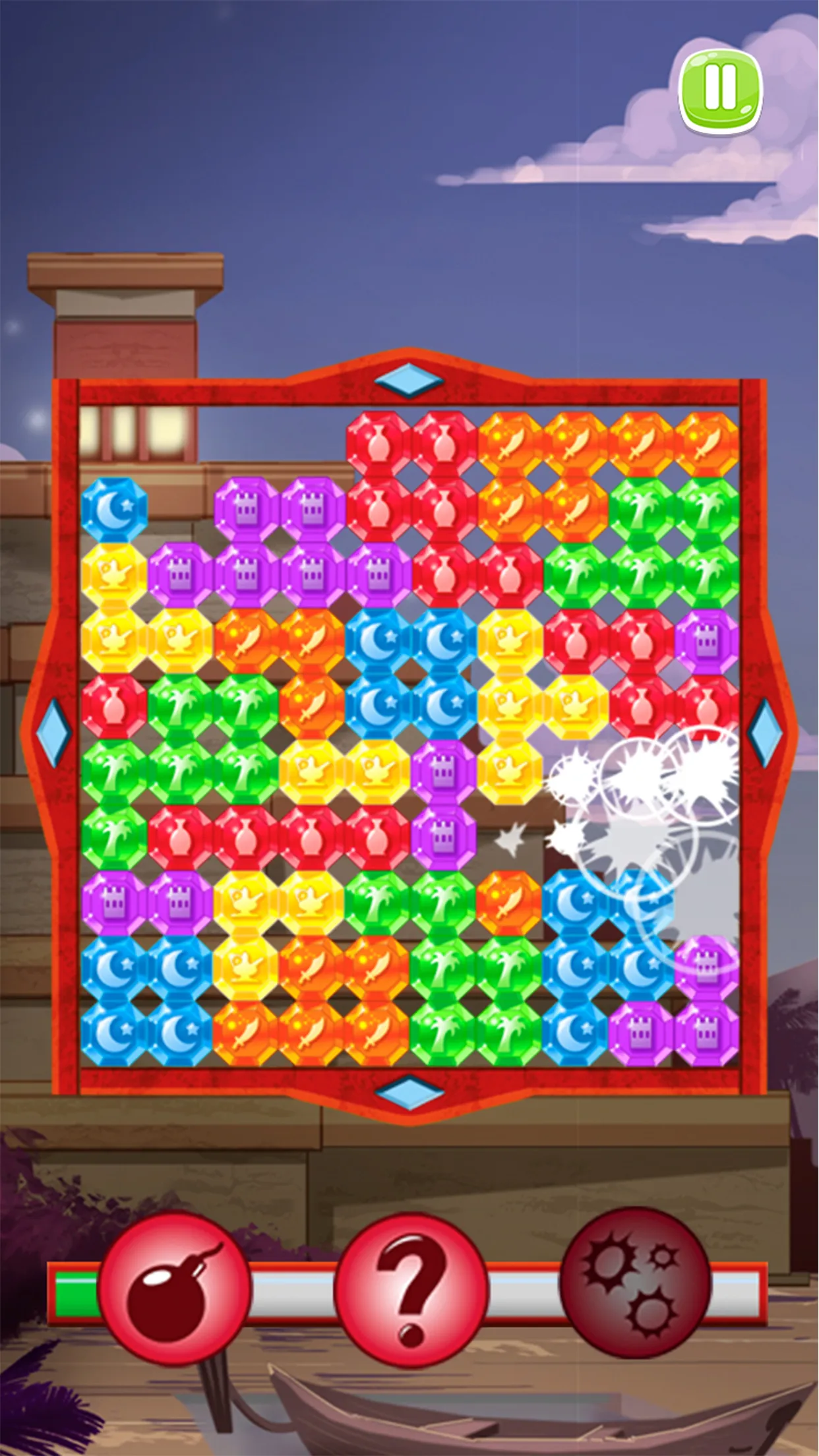 Pyramid Diamonds Challenge | Indus Appstore | Screenshot