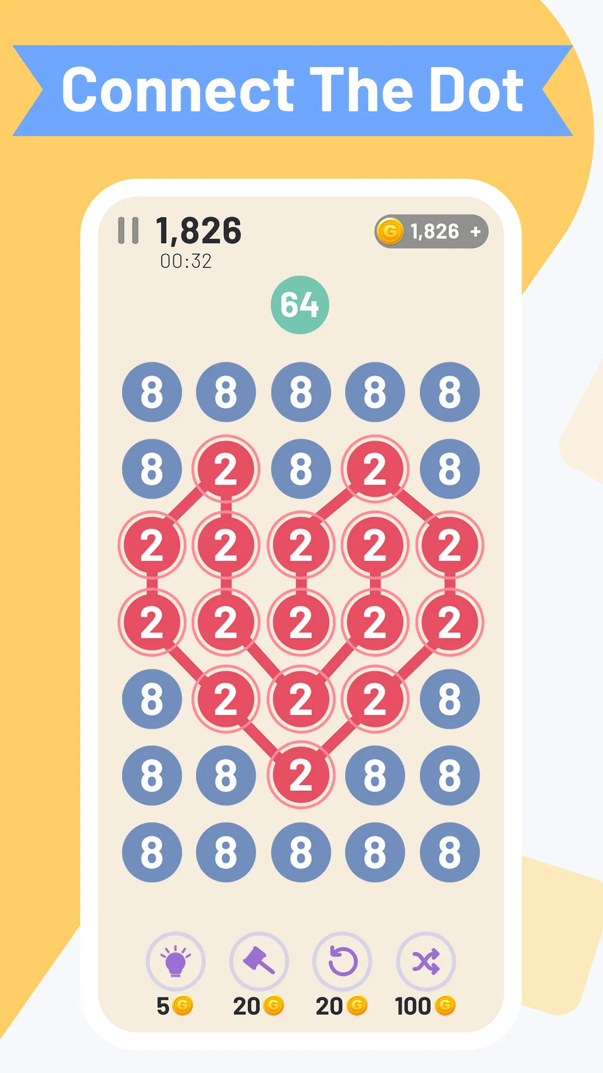 2248 Plus: Merge Number Puzzle | Indus Appstore | Screenshot