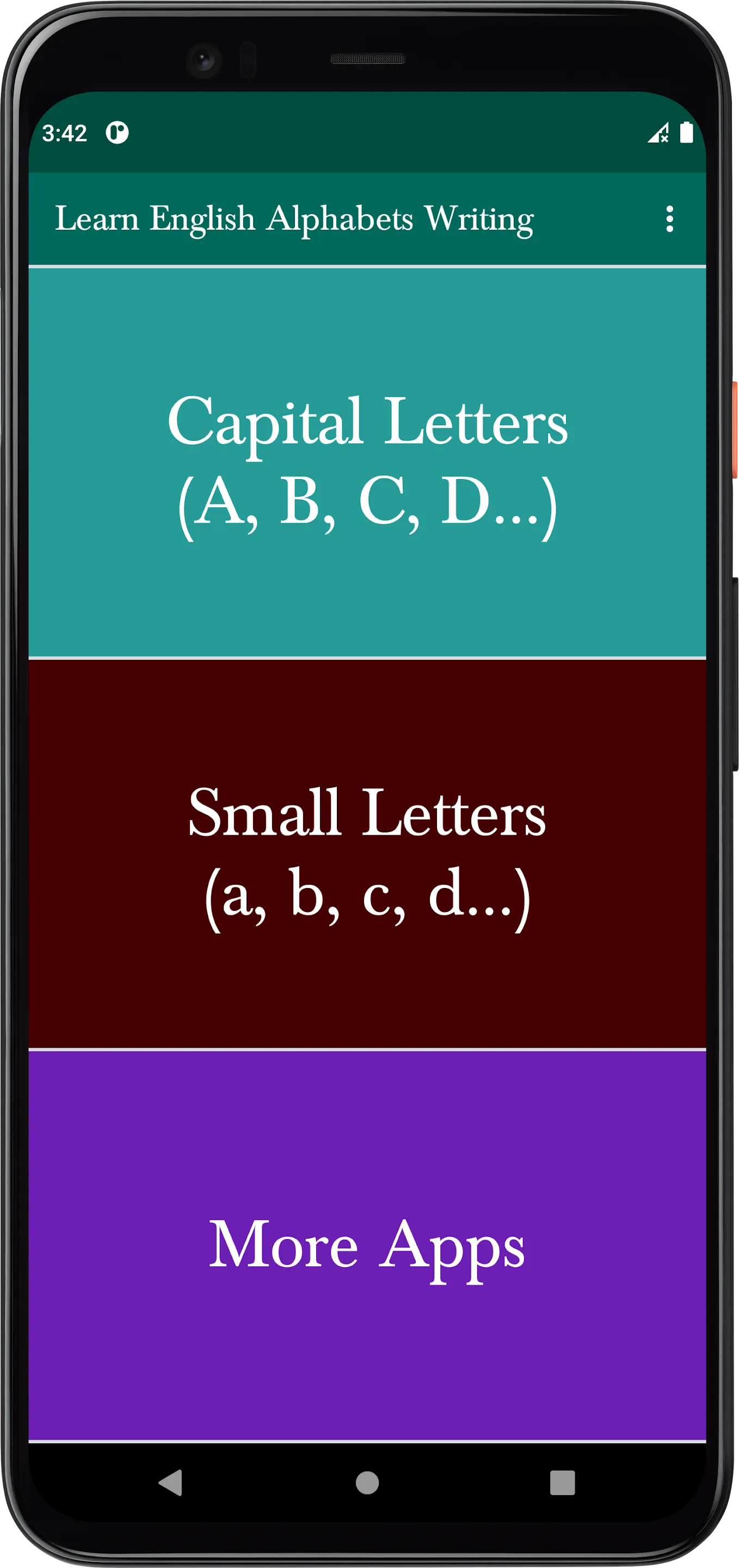 Learn English Alphabet Writing | Indus Appstore | Screenshot