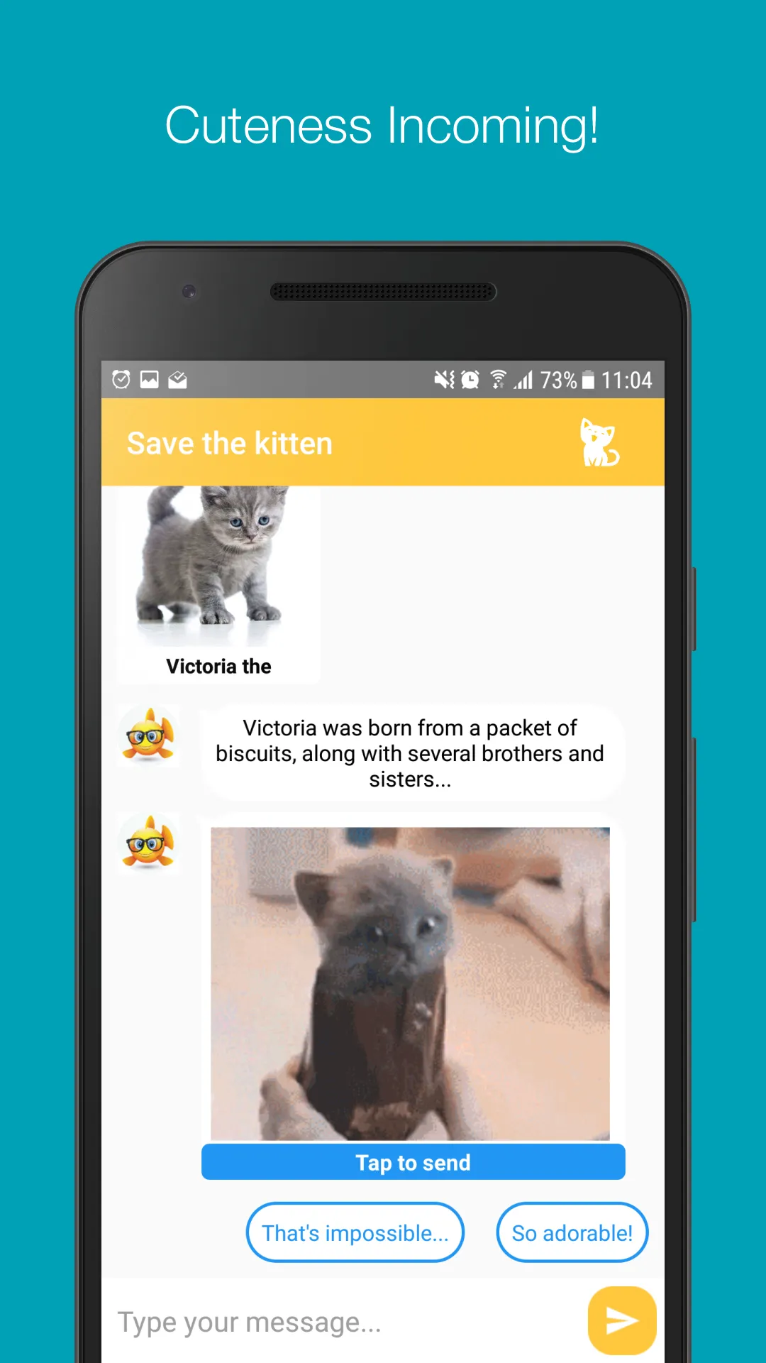 Save The Kitten | Indus Appstore | Screenshot