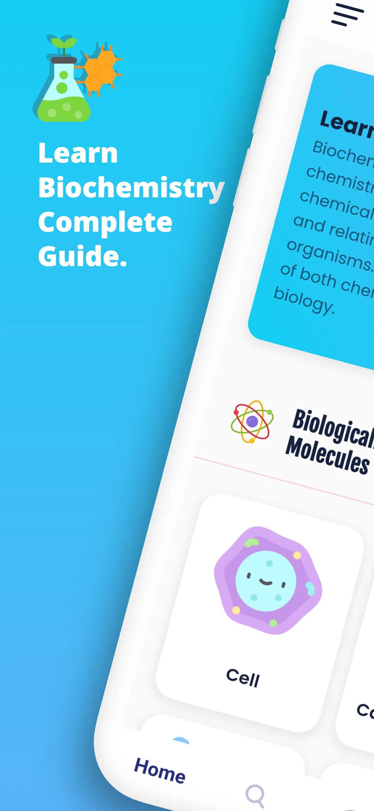 Learn Biochemistry Tutorials | Indus Appstore | Screenshot