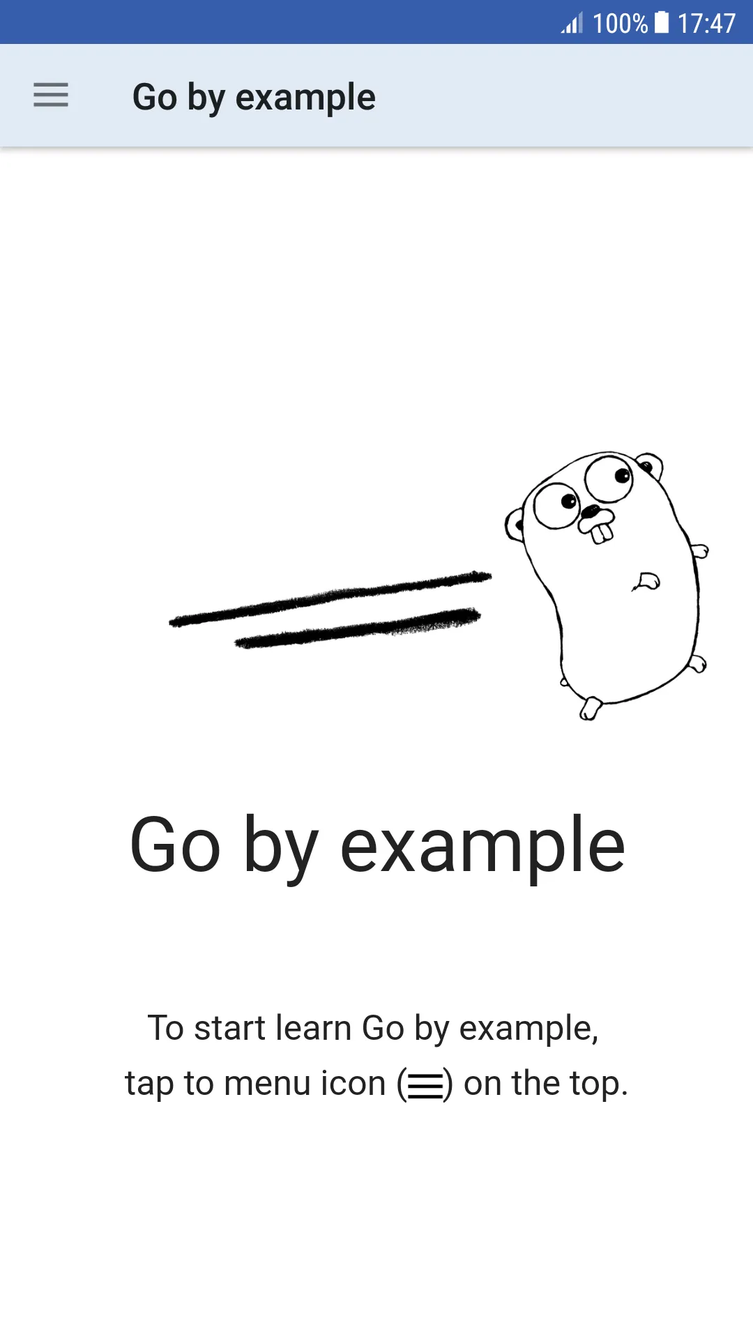 Learn Go language - Go by exam | Indus Appstore | Screenshot