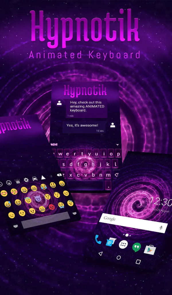 Hypnotik Animated Keyboard | Indus Appstore | Screenshot