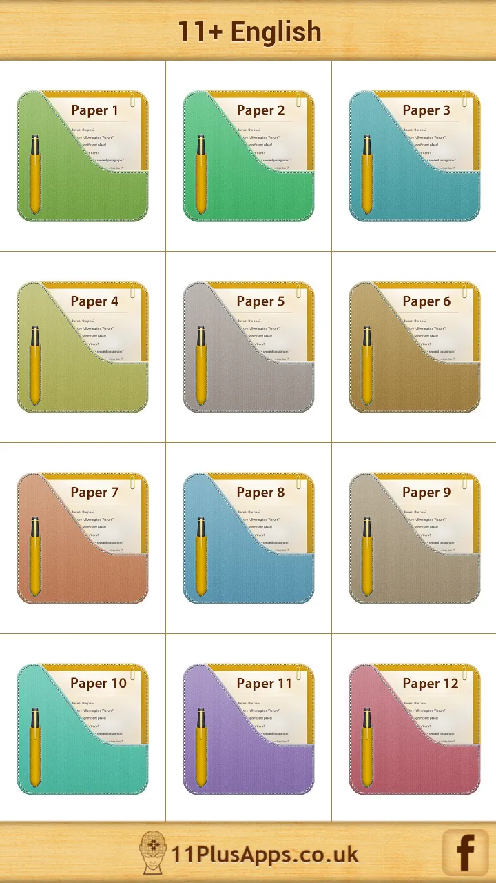 11+ English Practice Papers LE | Indus Appstore | Screenshot