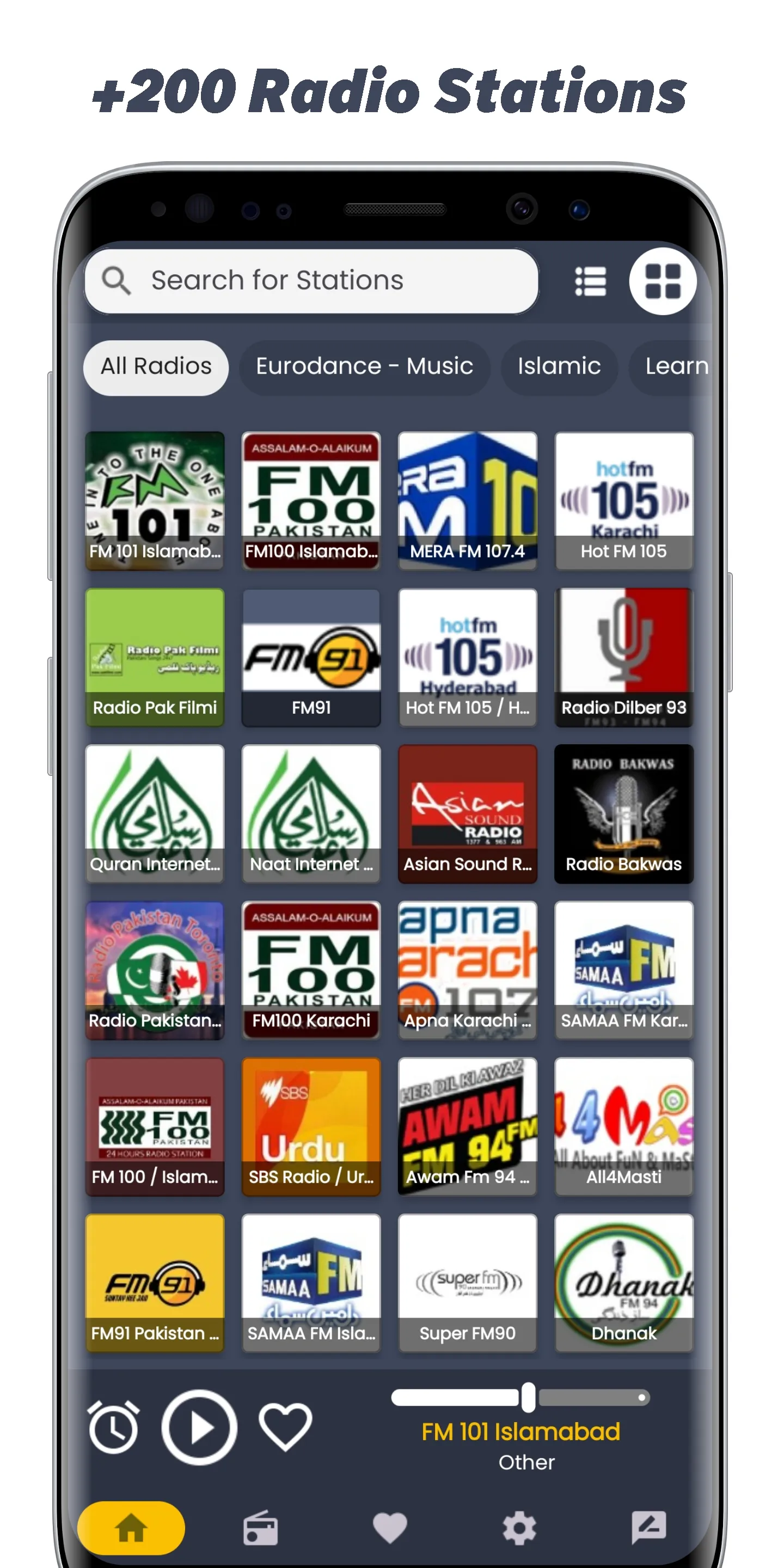 Pakistani Radio Stations | Indus Appstore | Screenshot