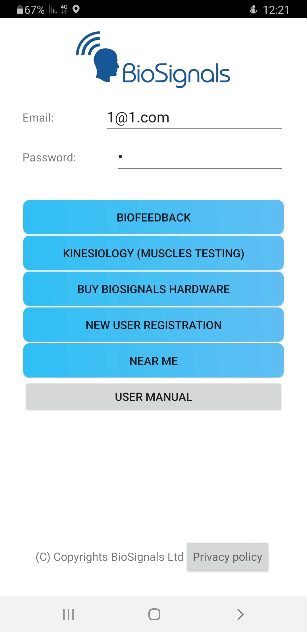 BioSignals Training APP | Indus Appstore | Screenshot