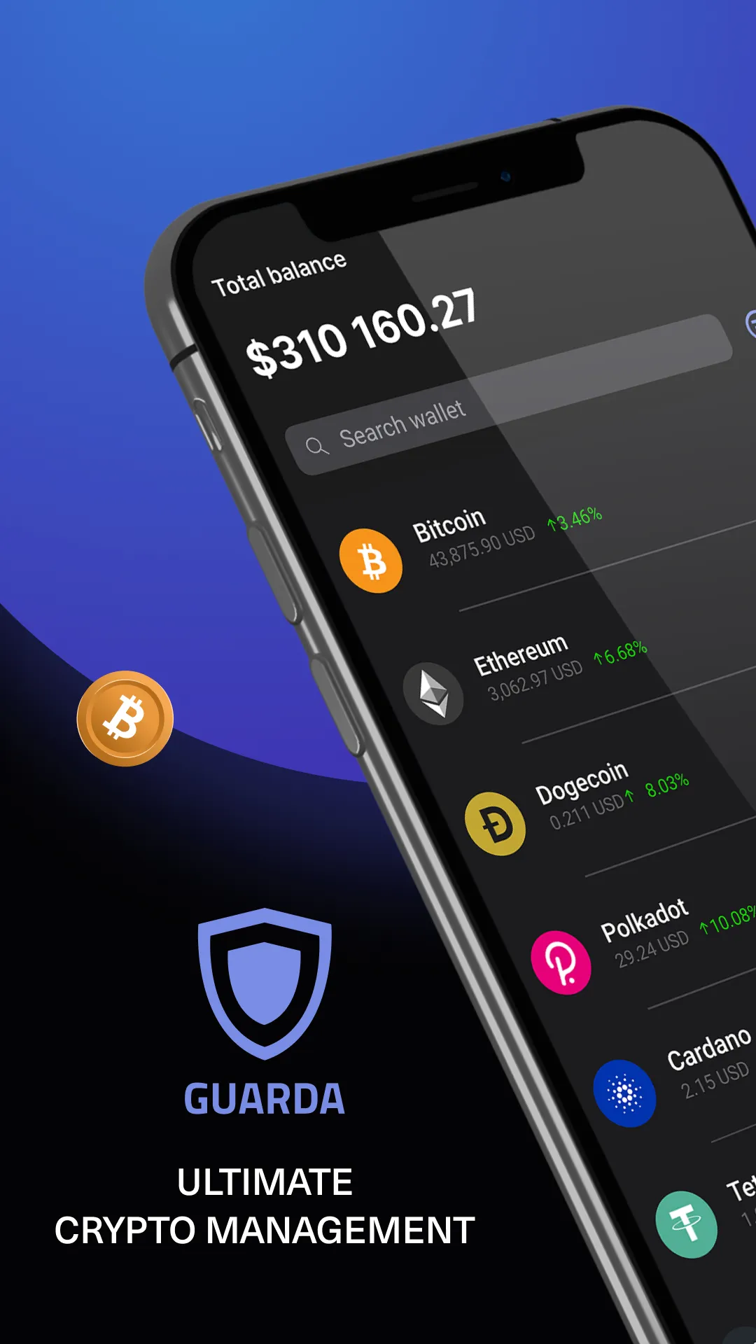 Guarda Crypto Bitcoin Wallet | Indus Appstore | Screenshot