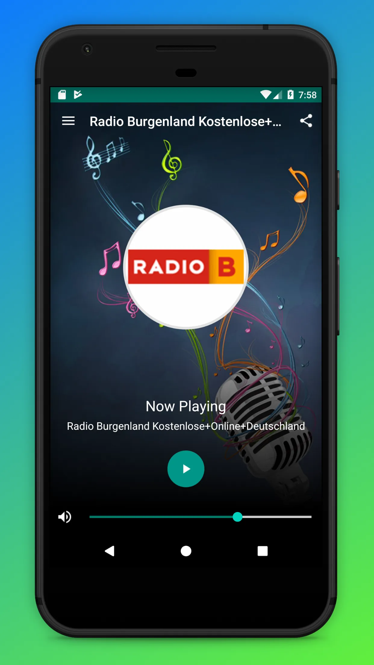 ORF Radio Burgenland FM Online | Indus Appstore | Screenshot