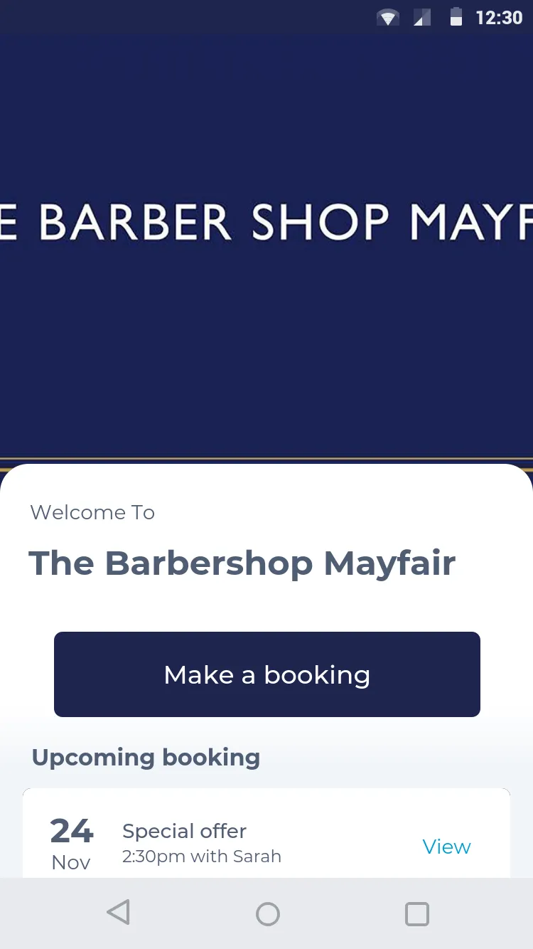 The Barbershop Mayfair | Indus Appstore | Screenshot