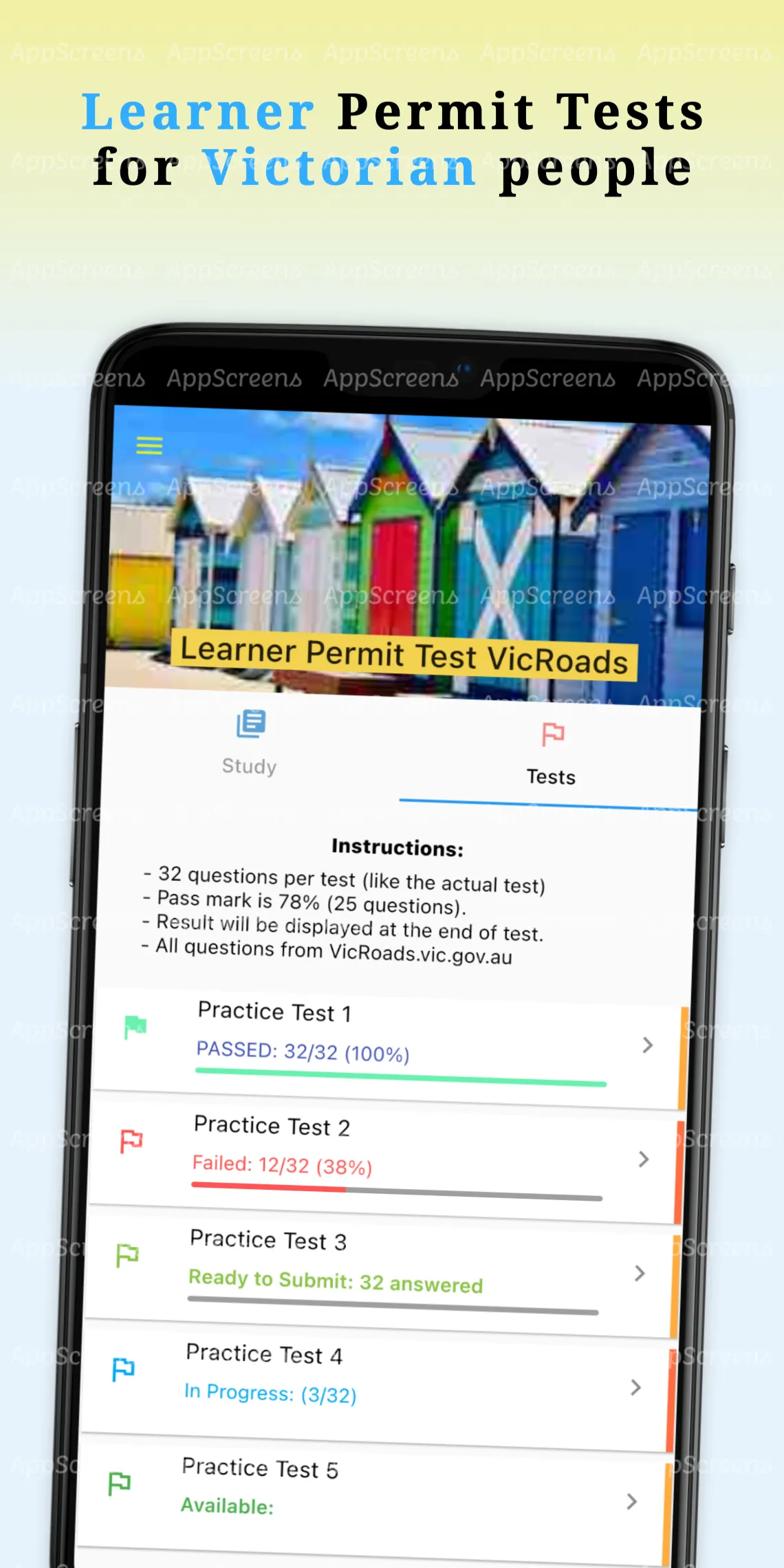 Learner Permit Test VicRoads b | Indus Appstore | Screenshot