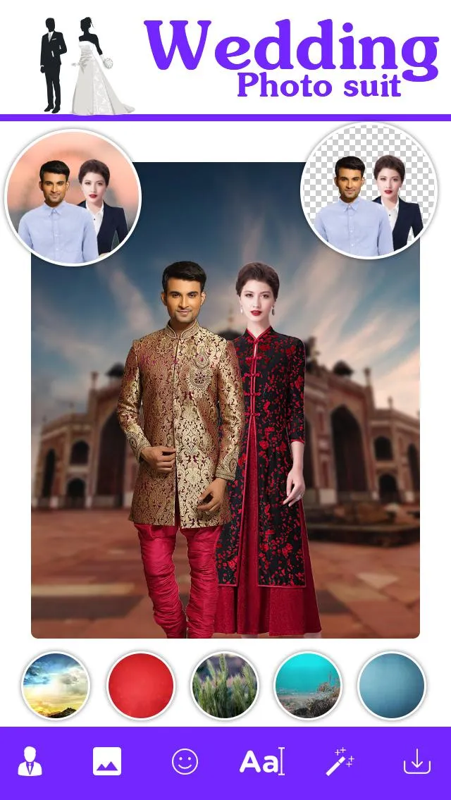 Wedding Photo Suit | Indus Appstore | Screenshot