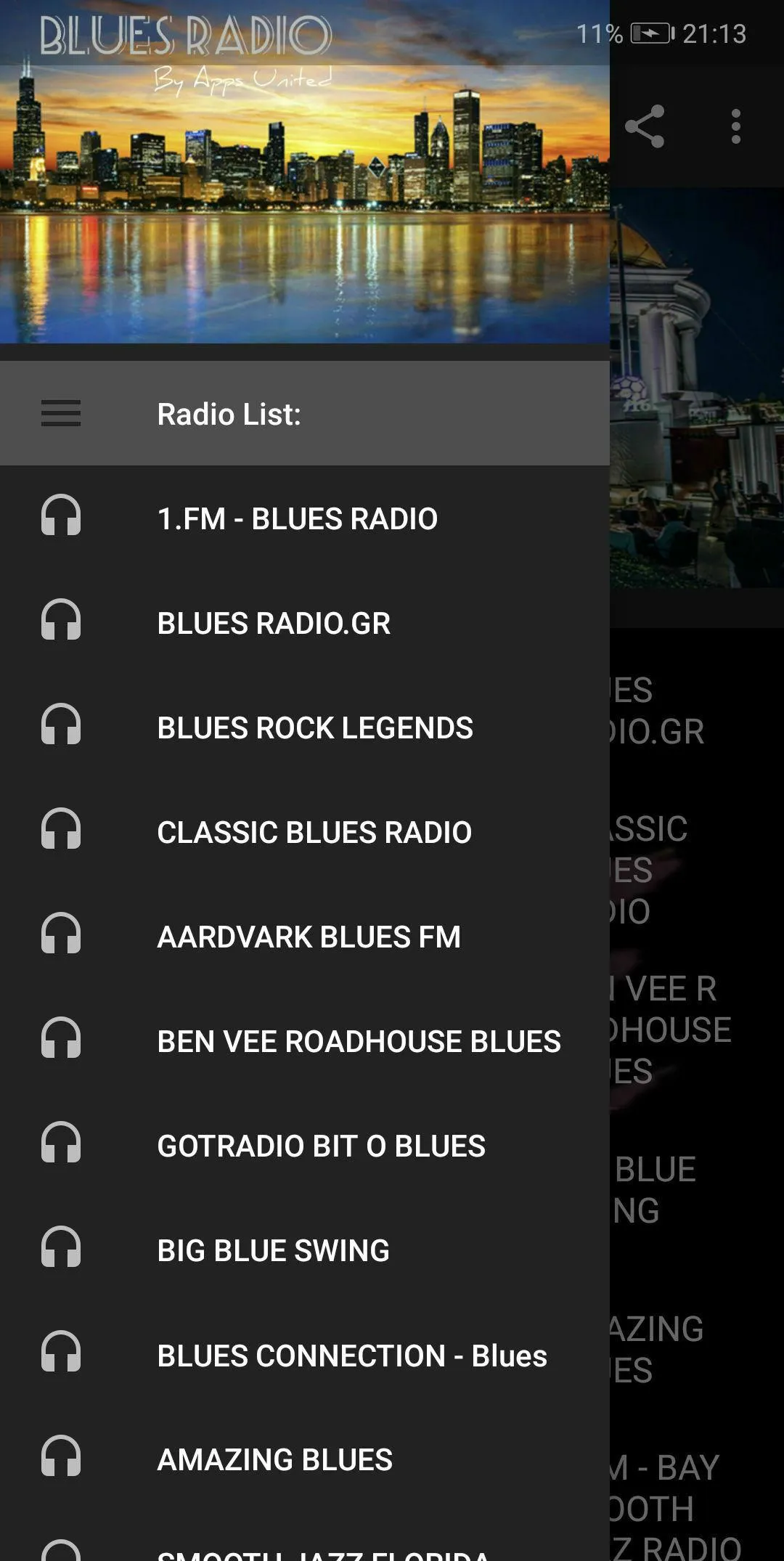 Blues music radio | Indus Appstore | Screenshot