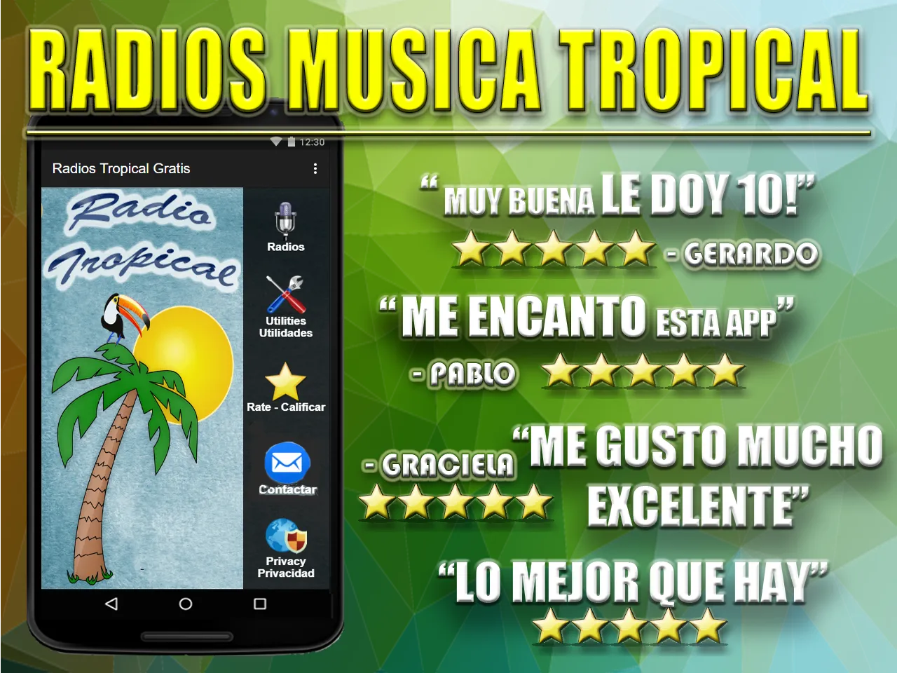 Radios Tropical | Indus Appstore | Screenshot