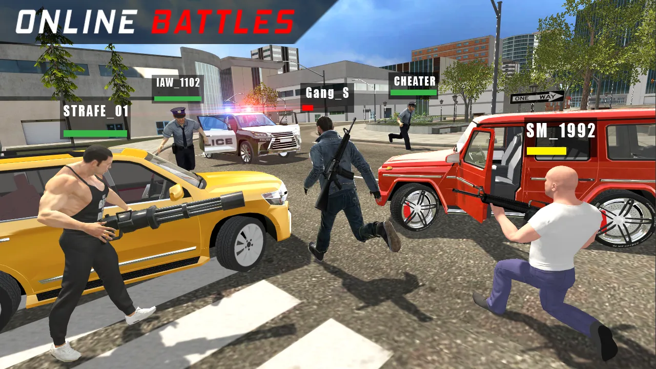 Police vs Gangsters 4x4 Offroa | Indus Appstore | Screenshot