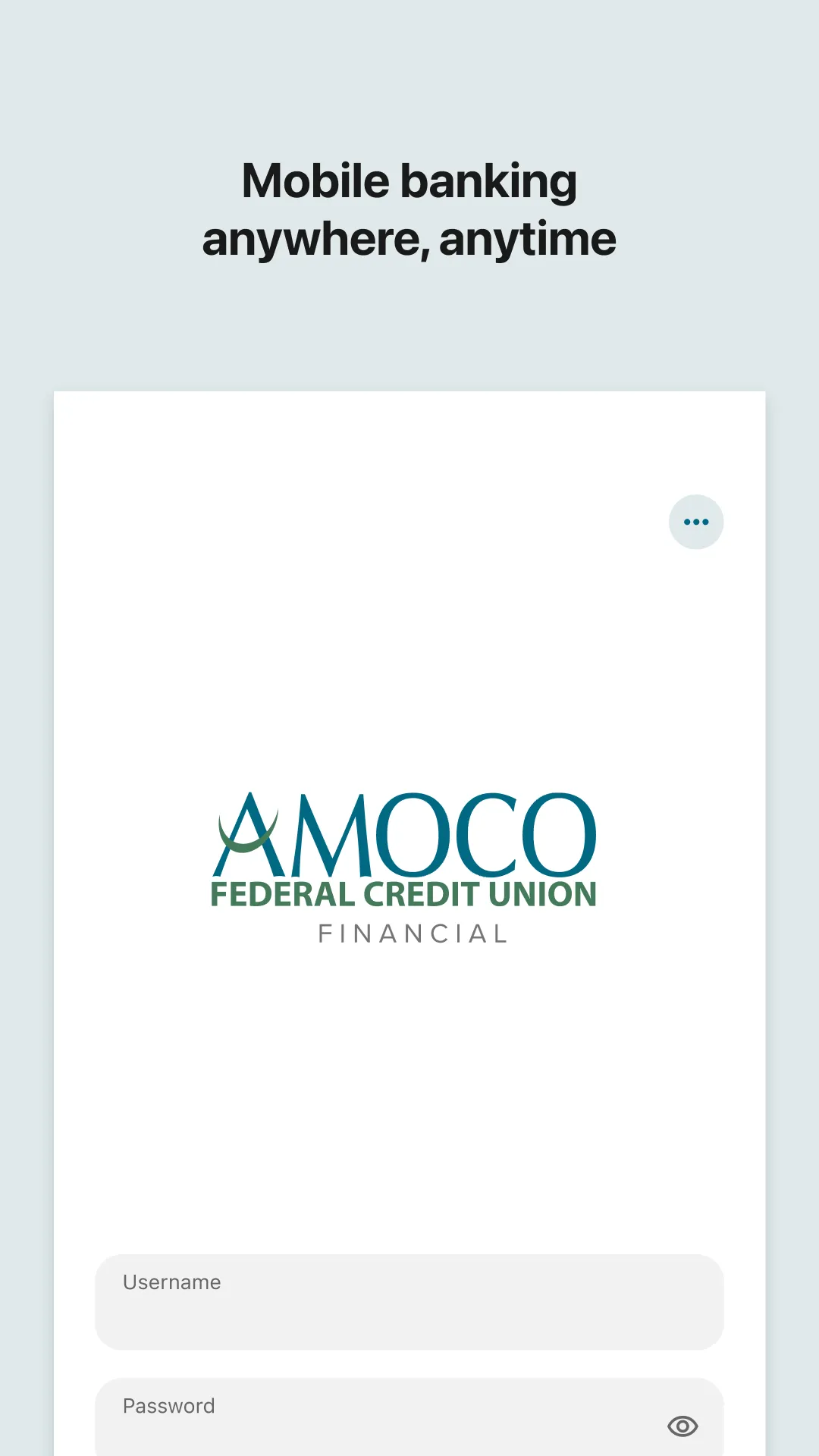 AMOCO FCU Mobile | Indus Appstore | Screenshot