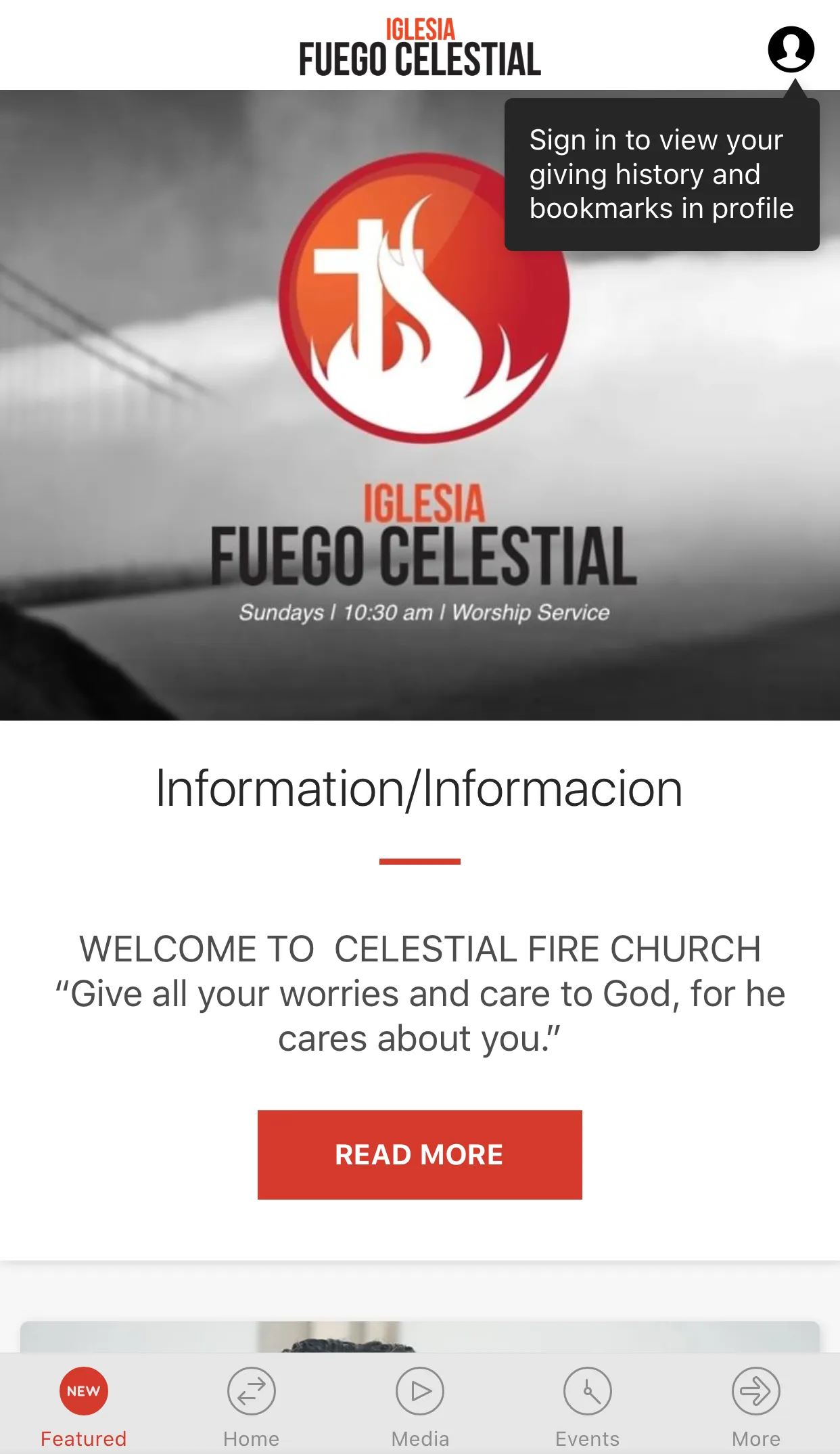 Celestial Fire Church | Indus Appstore | Screenshot